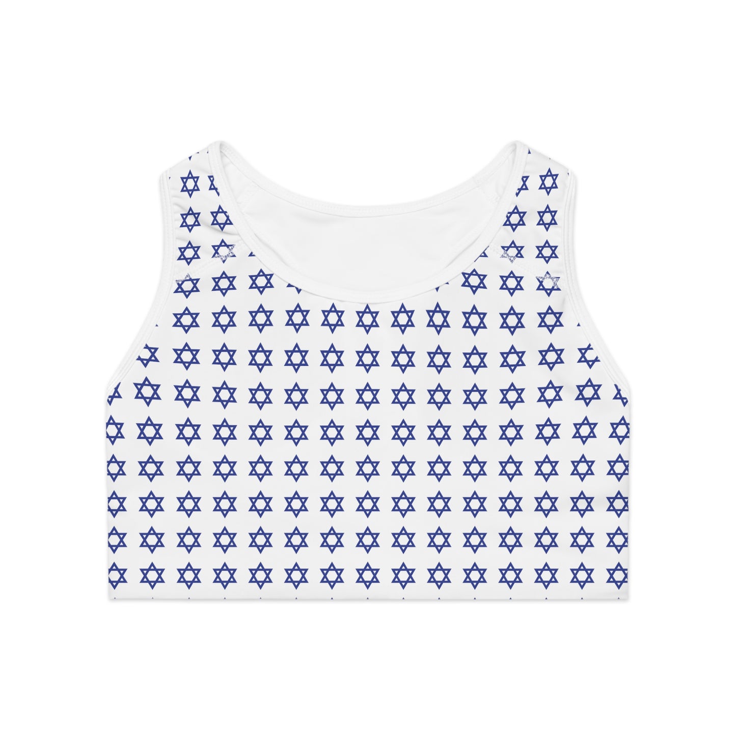 Ofir on White Sports Bra