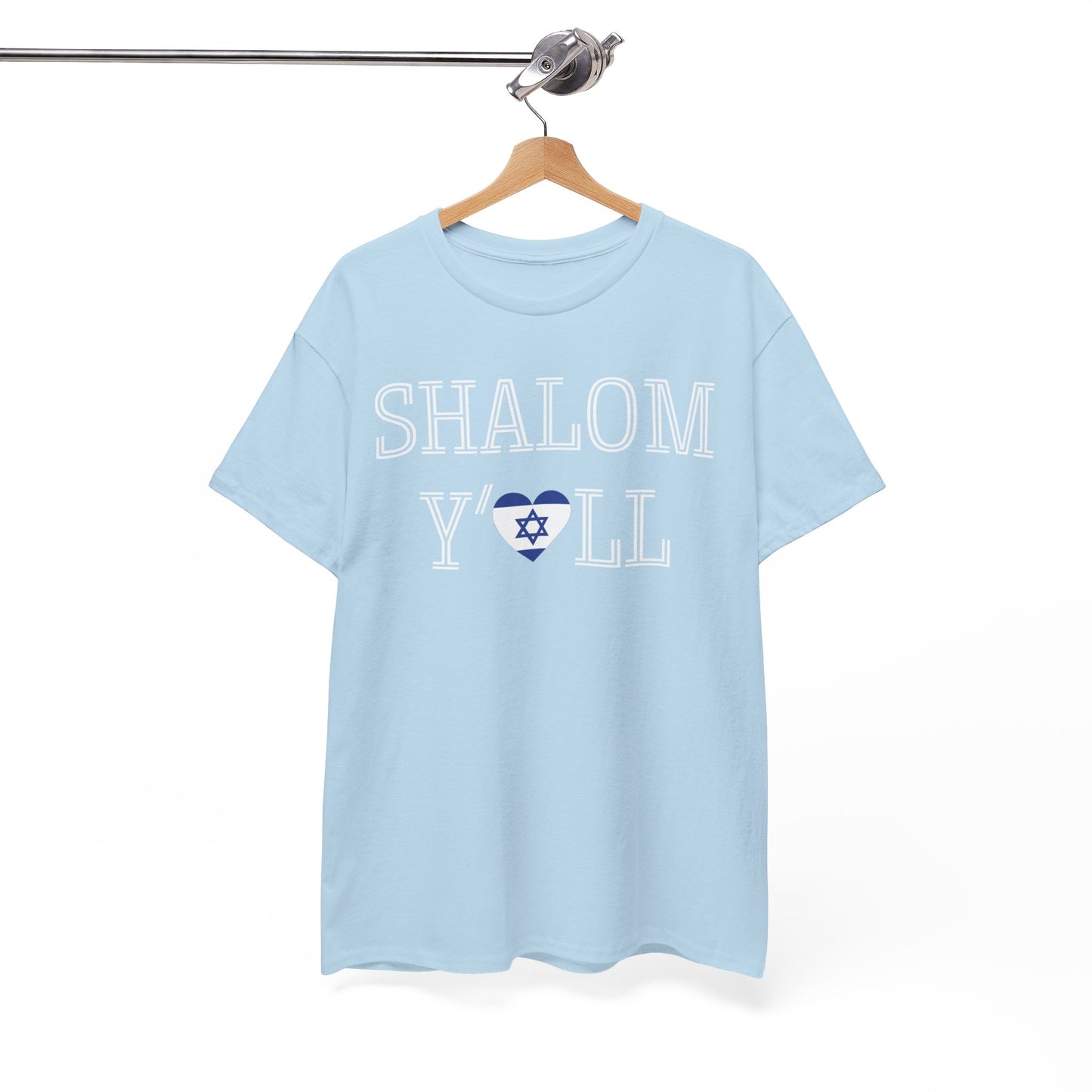 Cheryl, Shalom Y'all Unisex Heavy Cotton Tee