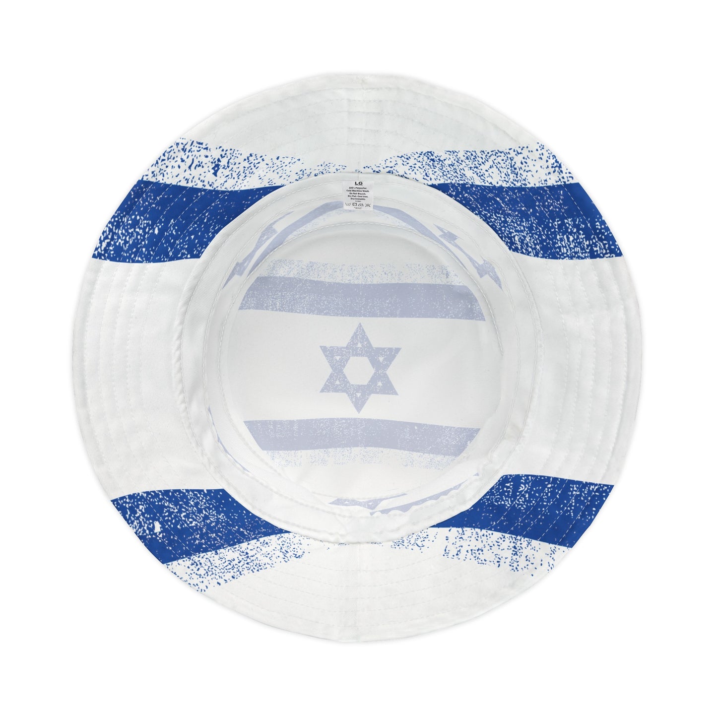 Imri Israel Flag Pattern Bucket Hat