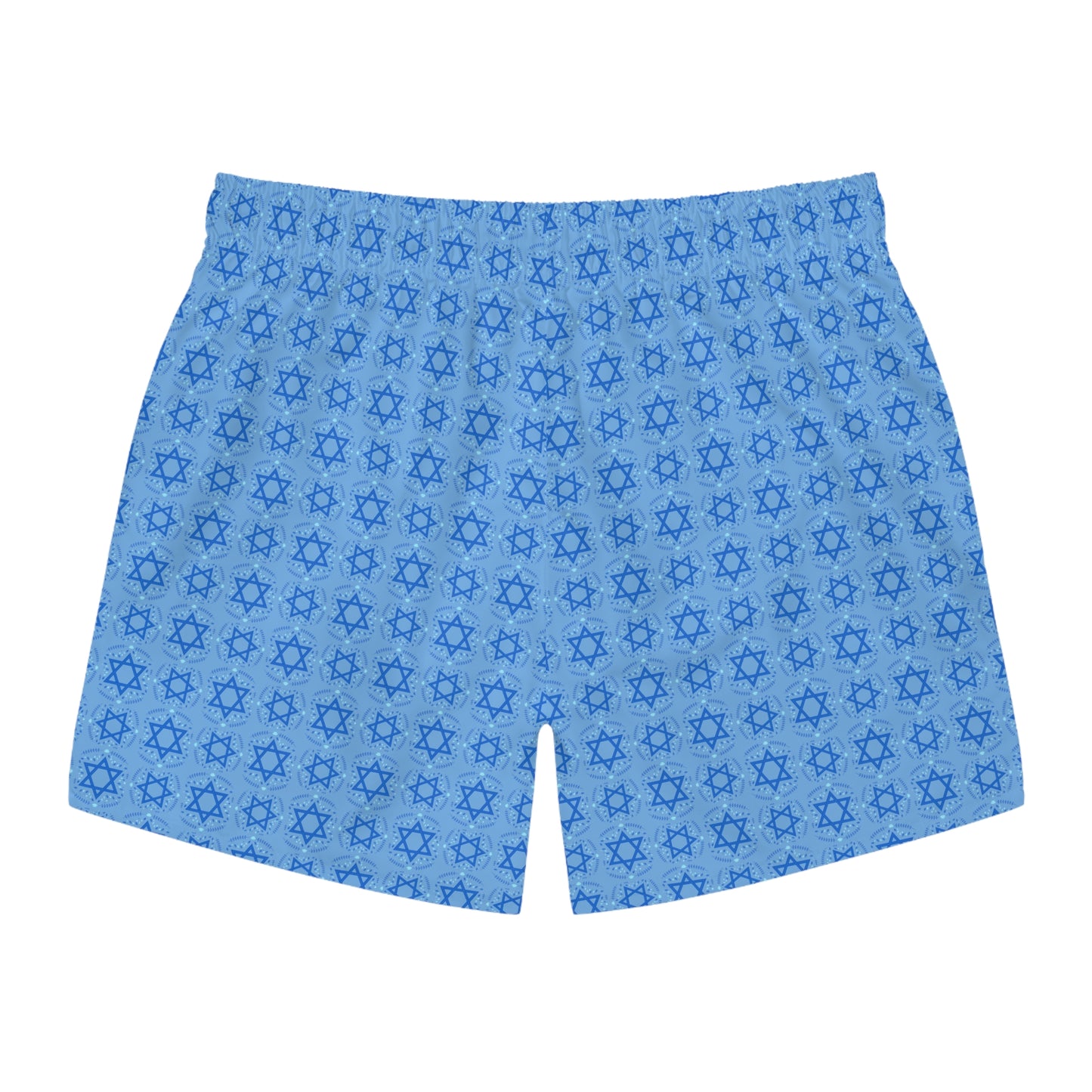 Yechiel Blue Star Swim Trunks