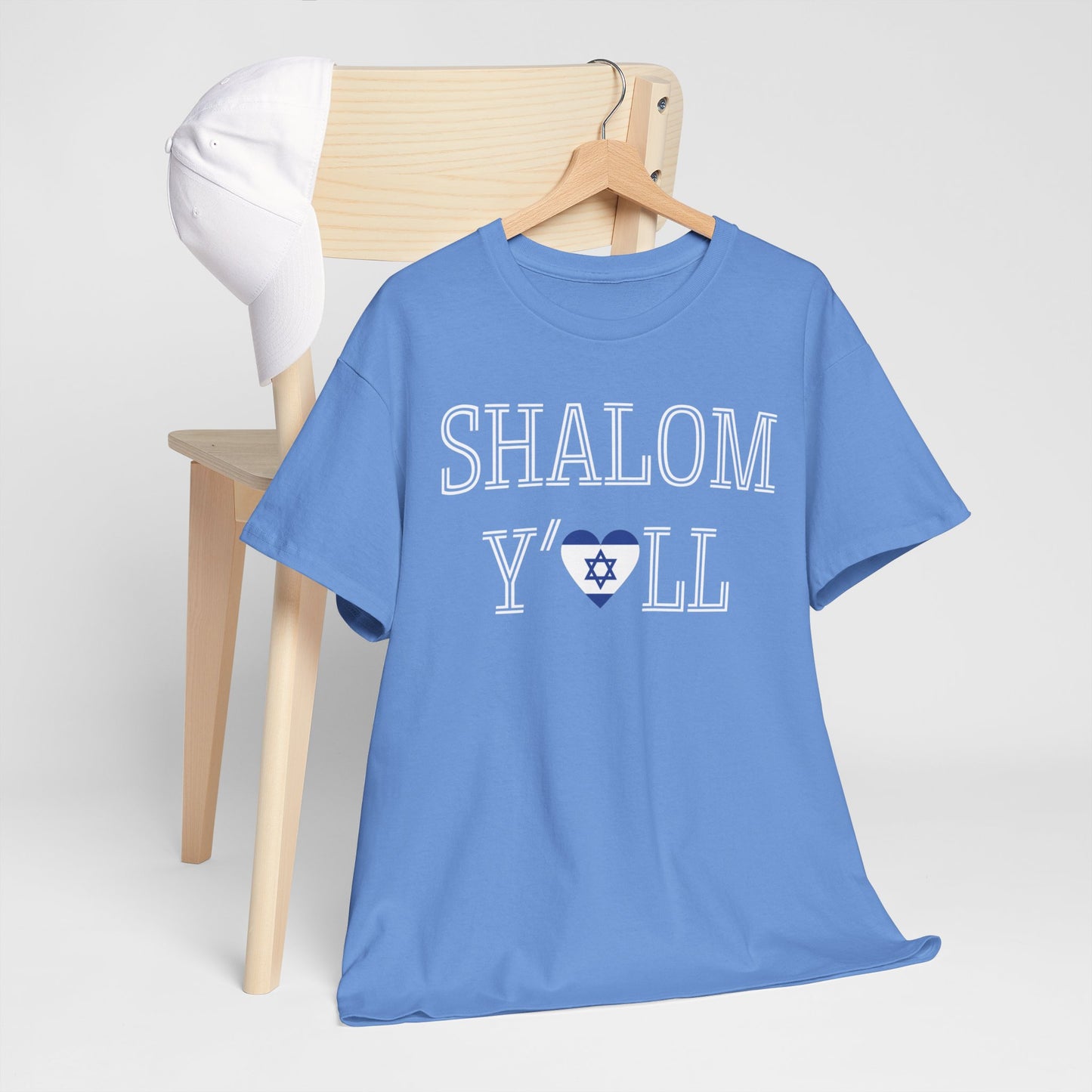 Cheryl, Shalom Y'all Unisex Heavy Cotton Tee