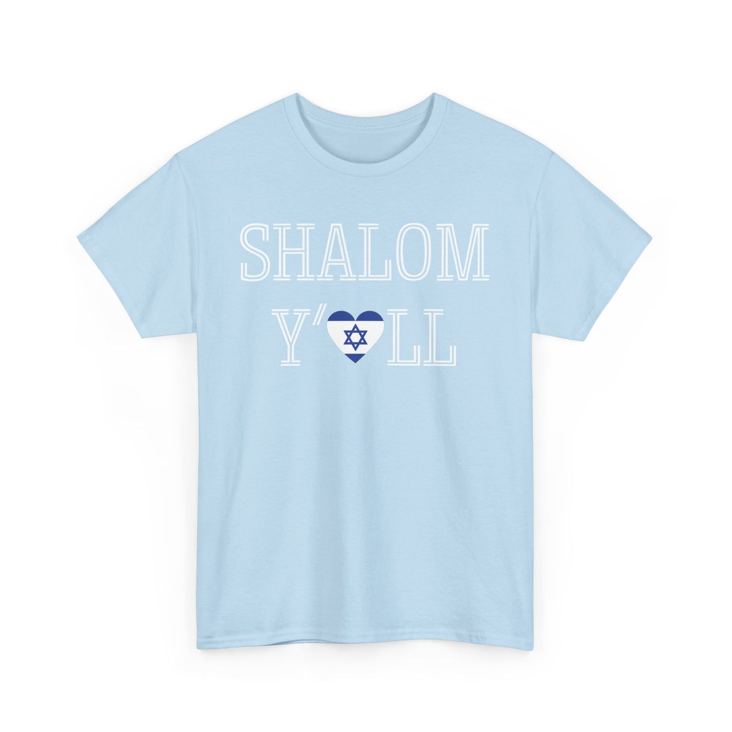 Cheryl, Shalom Y'all Unisex Heavy Cotton Tee