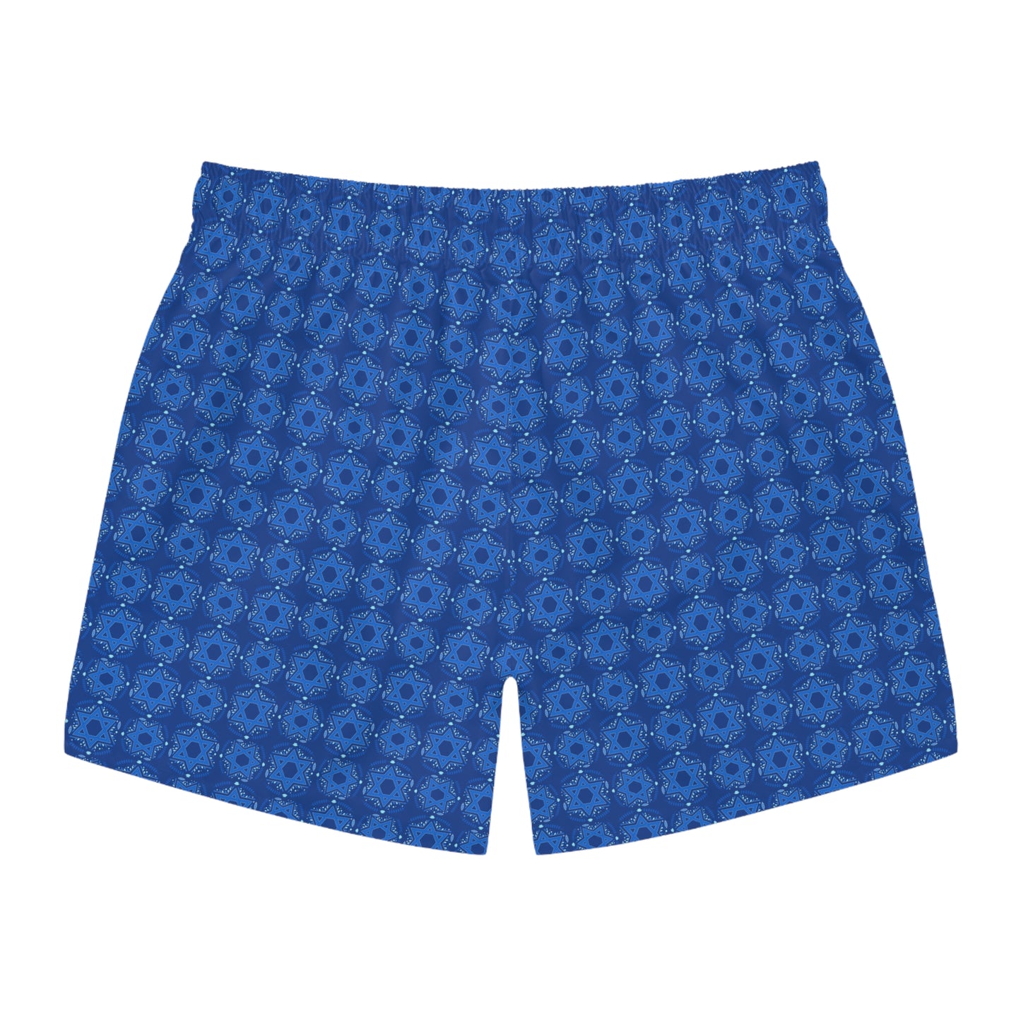 Yechiel Navy Star Swim Trunks