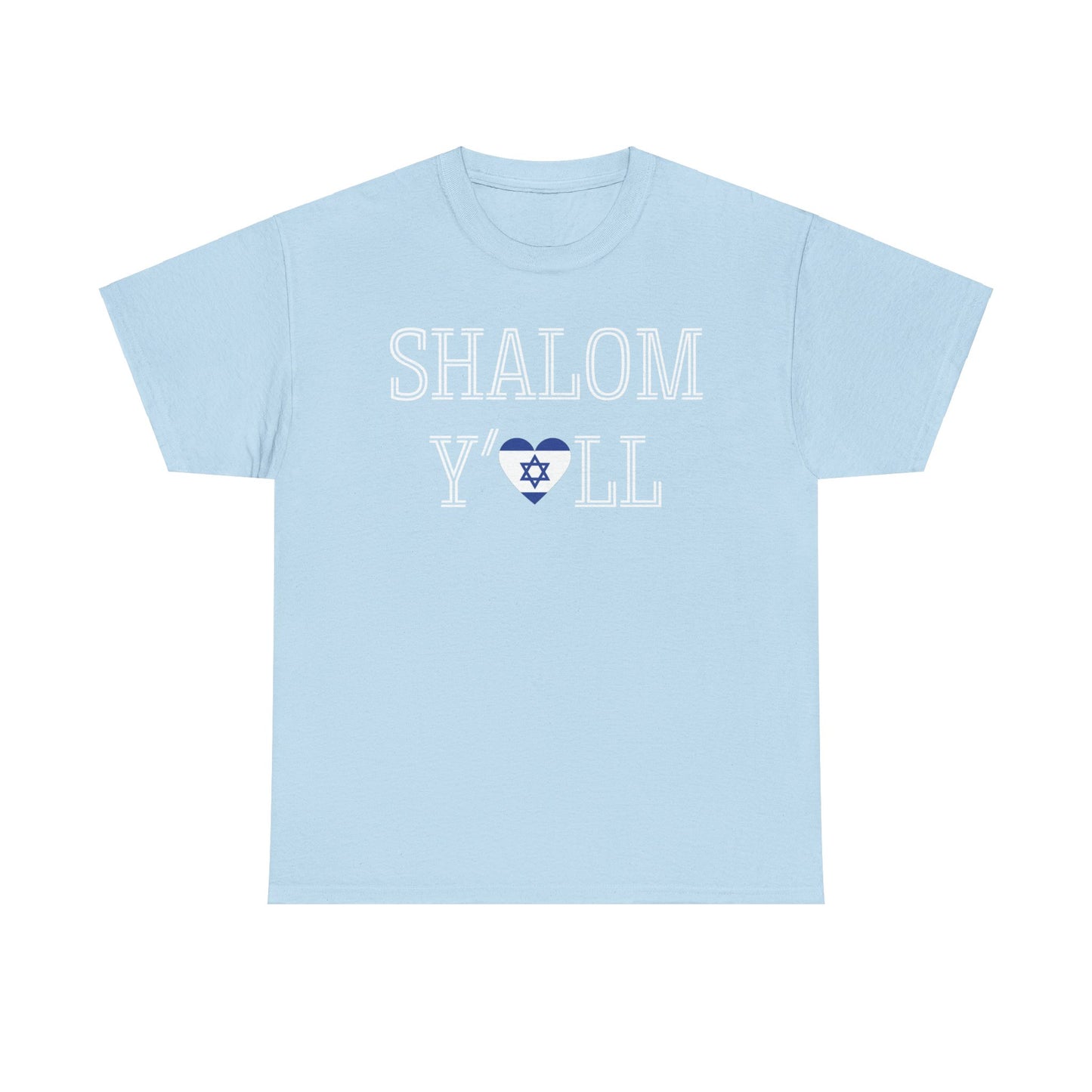 Cheryl, Shalom Y'all Unisex Heavy Cotton Tee