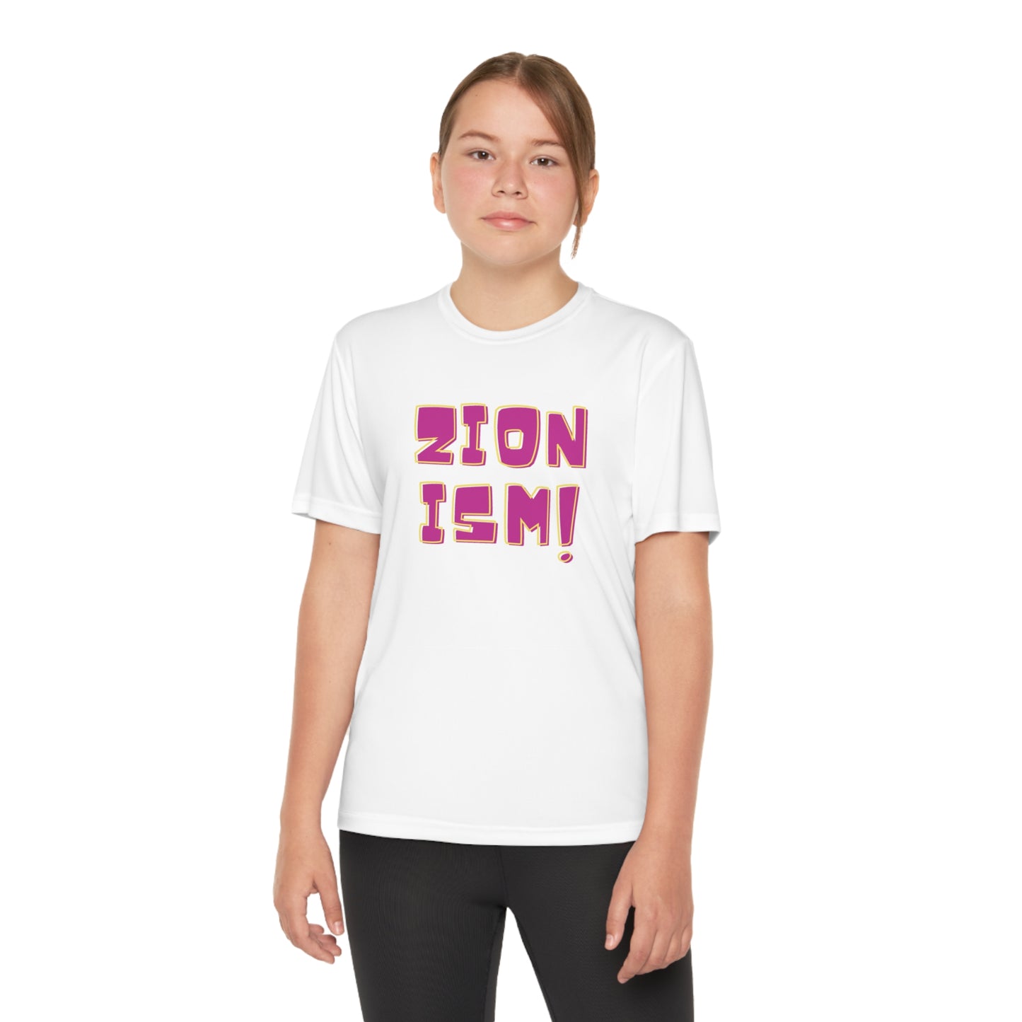 ZION Pink Youth Competitor Tee