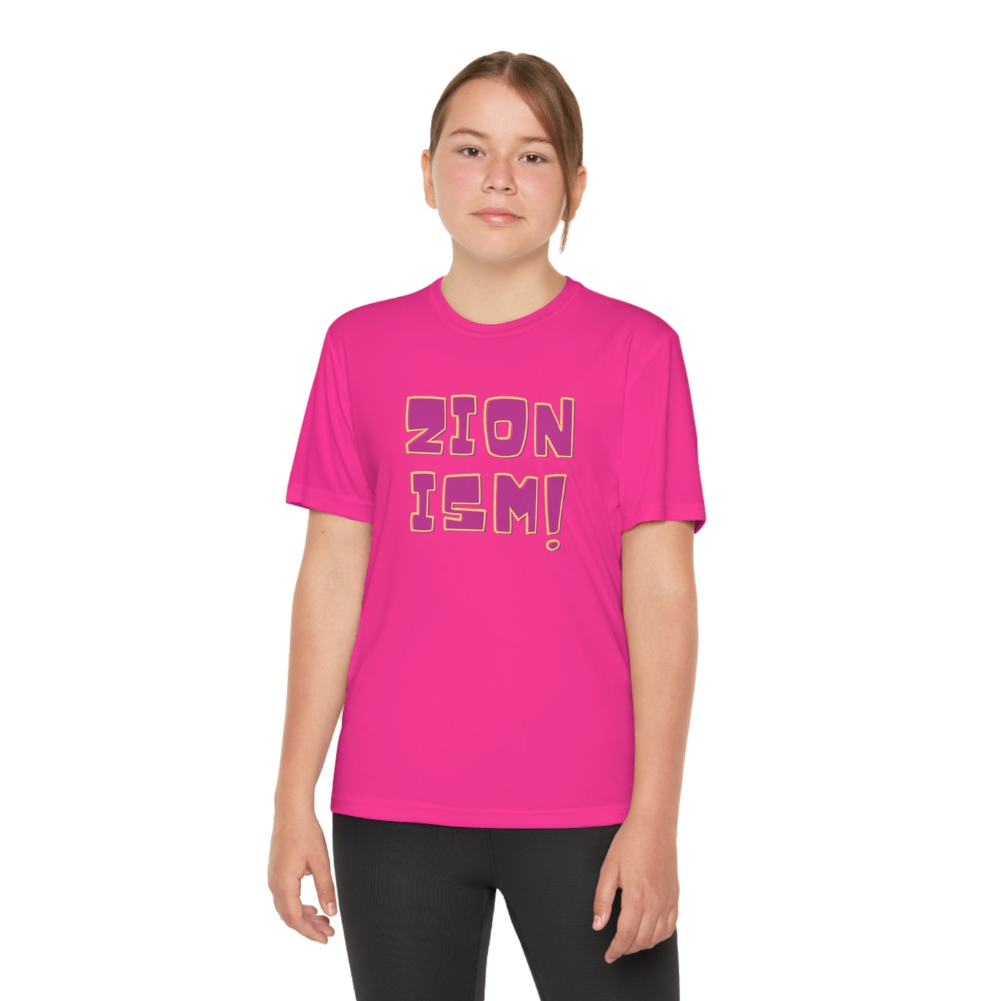 ZION Pink Youth Competitor Tee