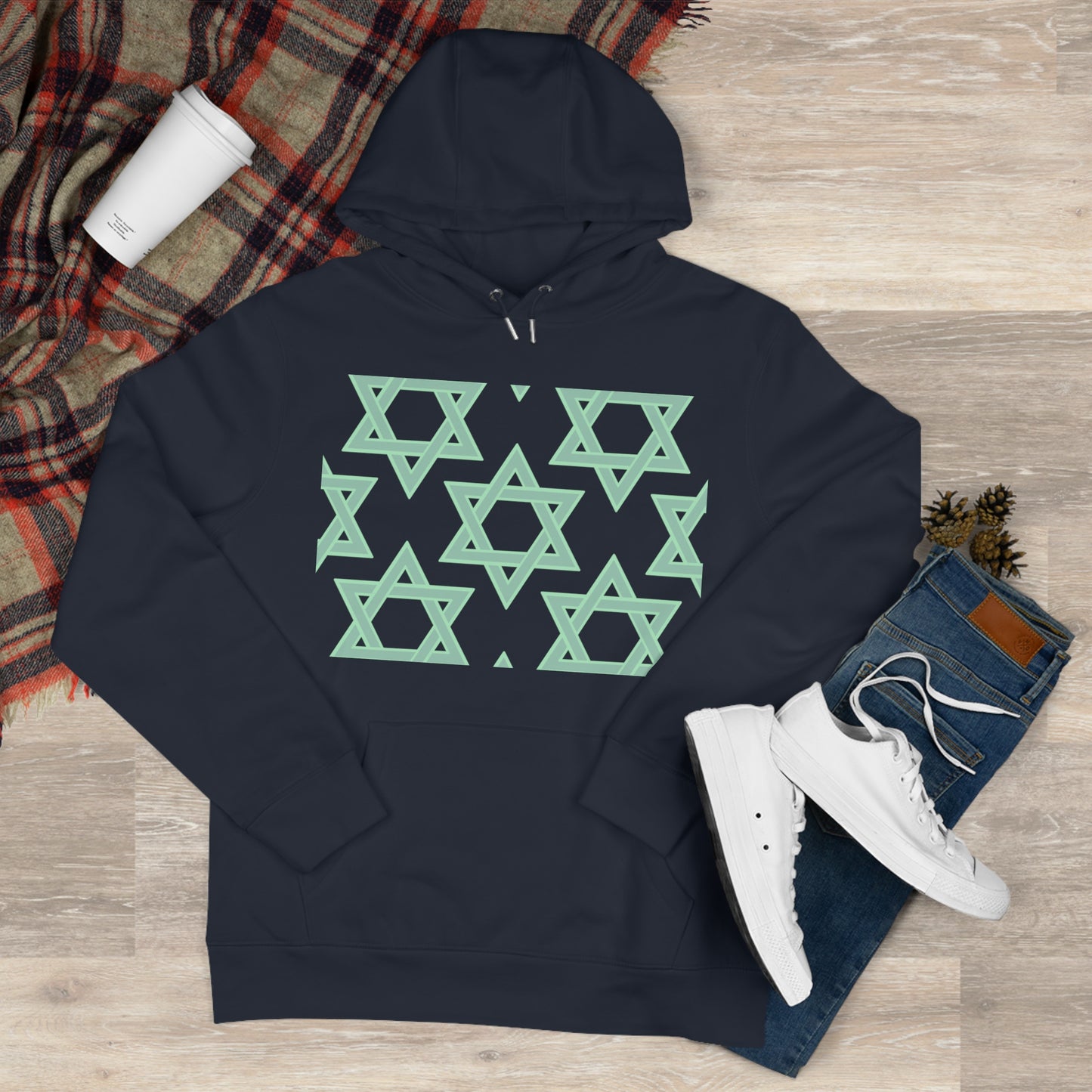 Shani Green Star Hoodie