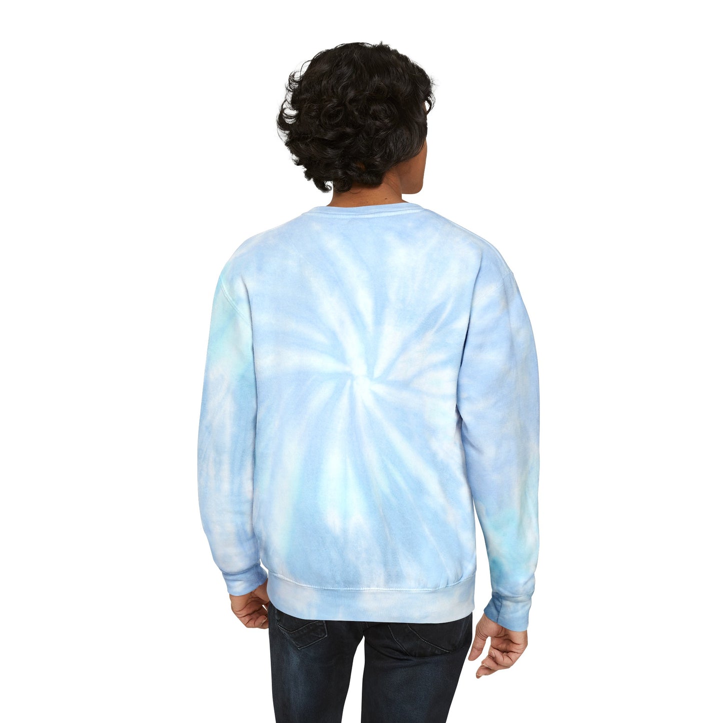 Groovy Zionist Unisex Tie-Dye Sweatshirt