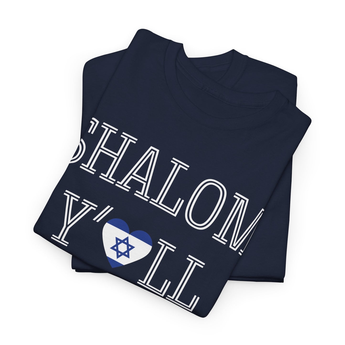 Cheryl, Shalom Y'all Unisex Heavy Cotton Tee