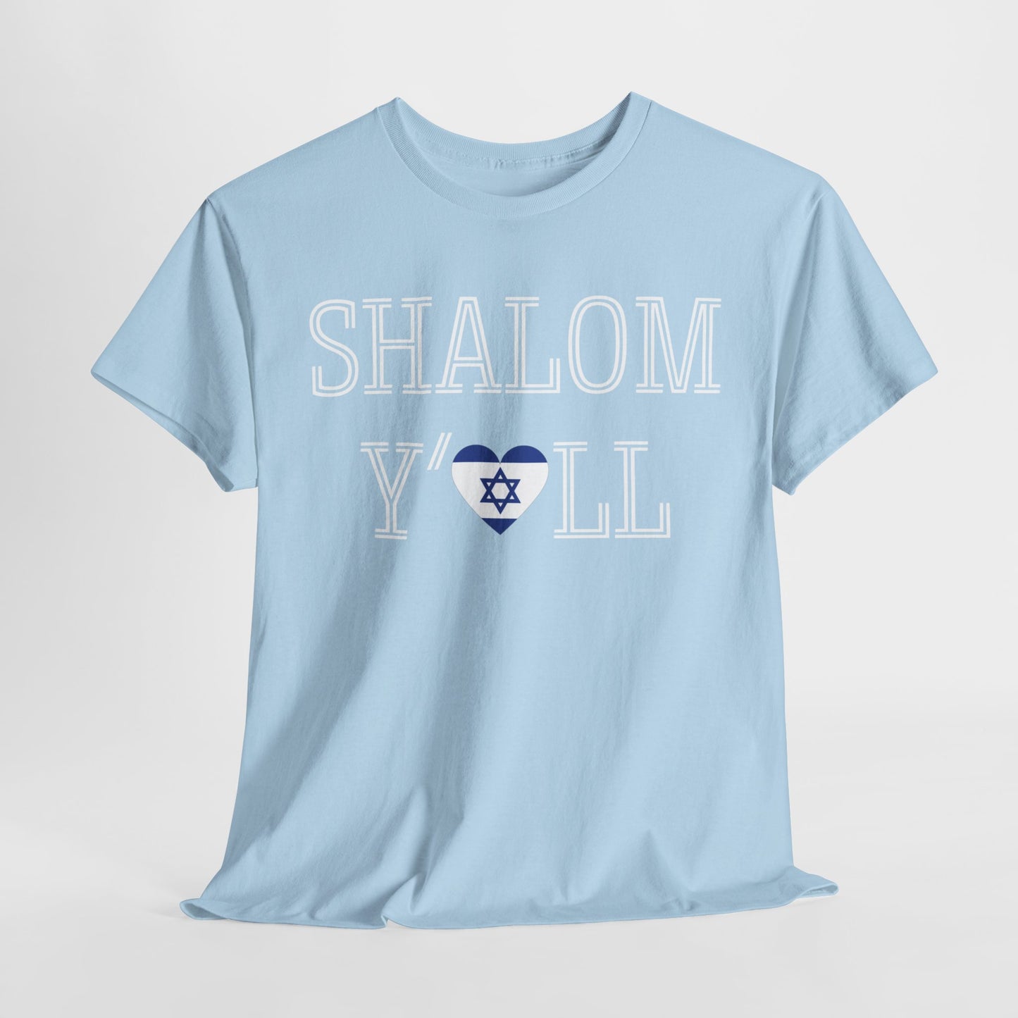 Cheryl, Shalom Y'all Unisex Heavy Cotton Tee