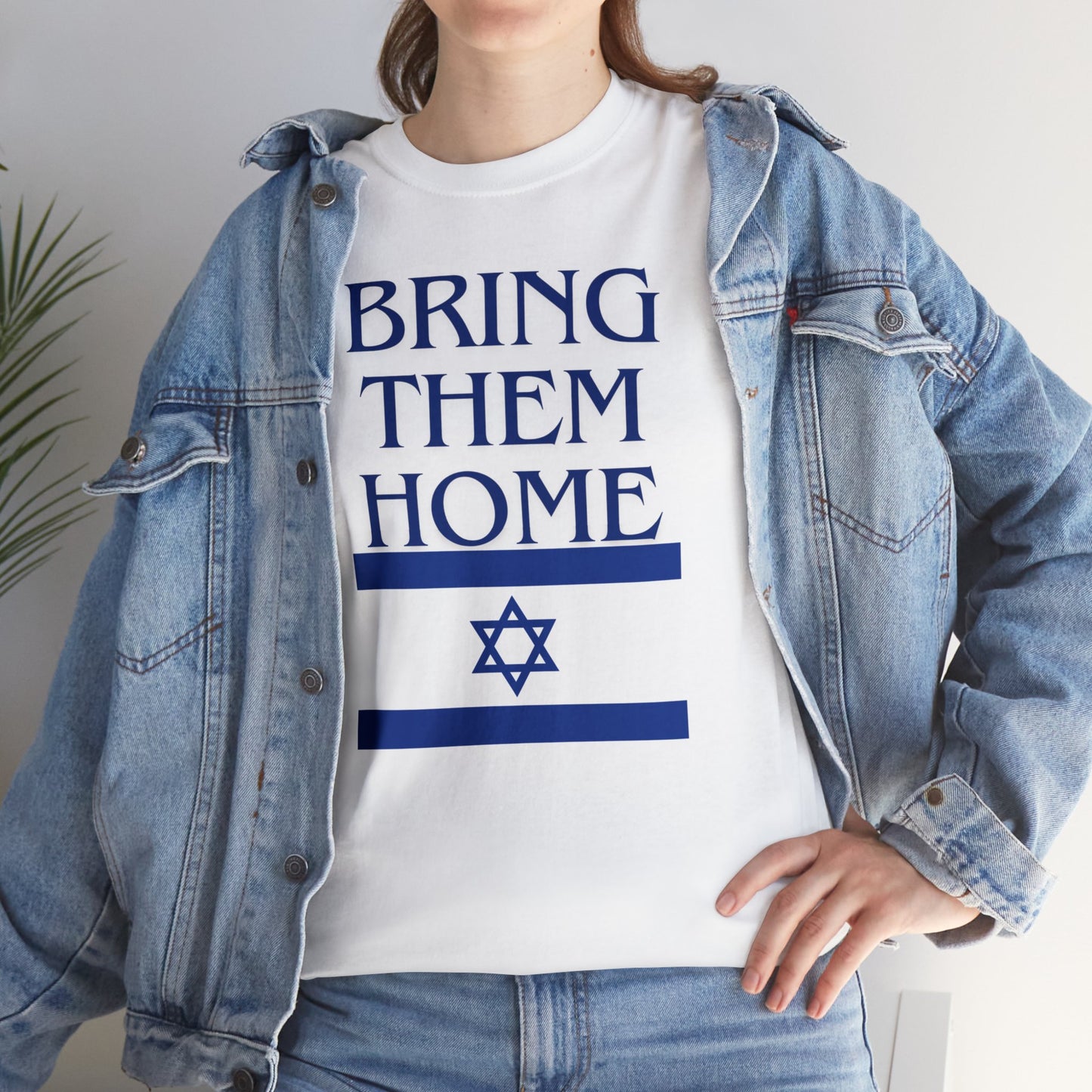 Bring Them Home Blue Unisex Heavy Cotton Tee