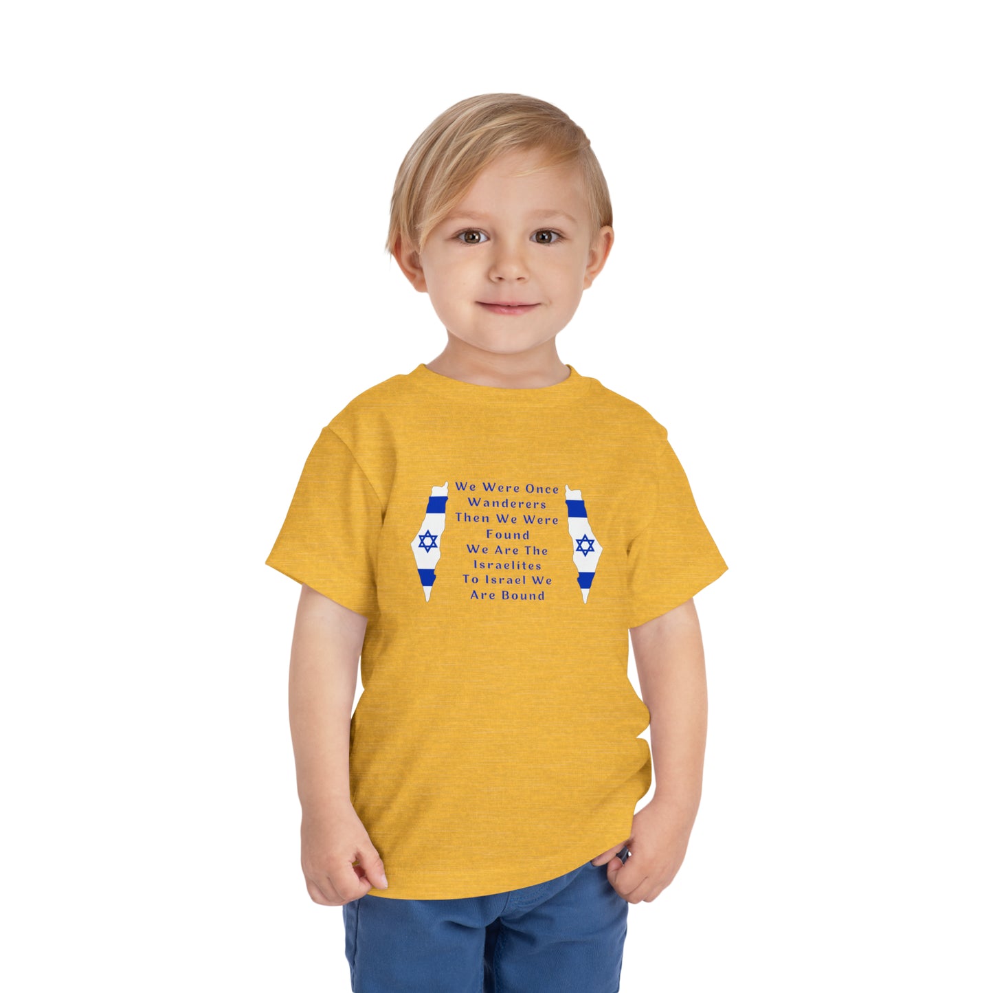 We Were Once Wanderers Israel II Toddler Short Sleeve Tee