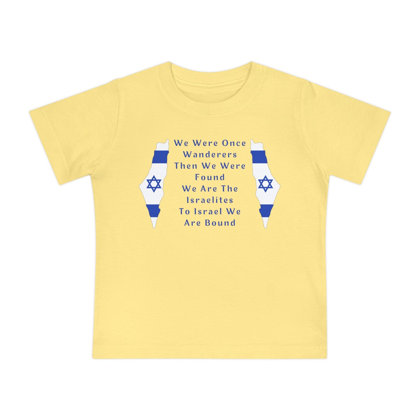 We Were Once Wanderers Israel II Baby Short Sleeve T-Shirt