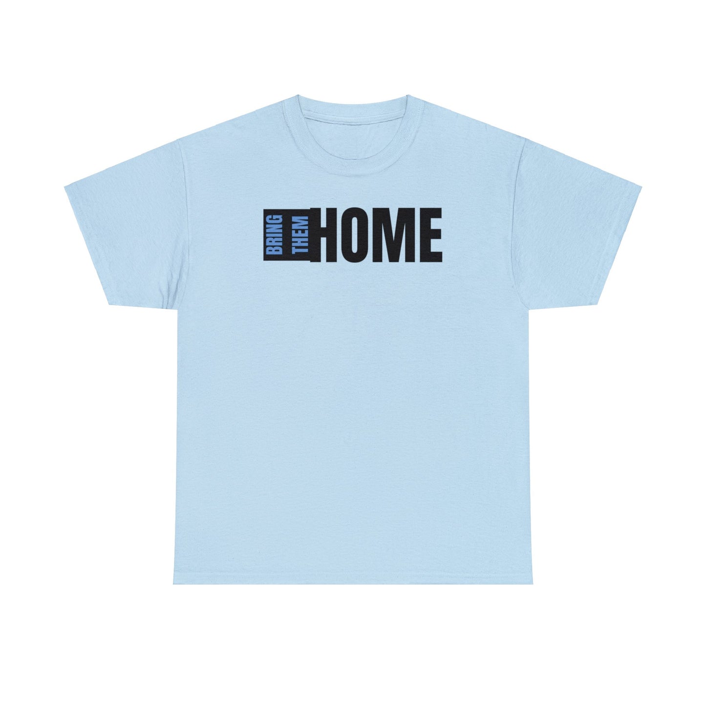 Bring Them HOME Black & Blue Unisex Heavy Cotton Tee