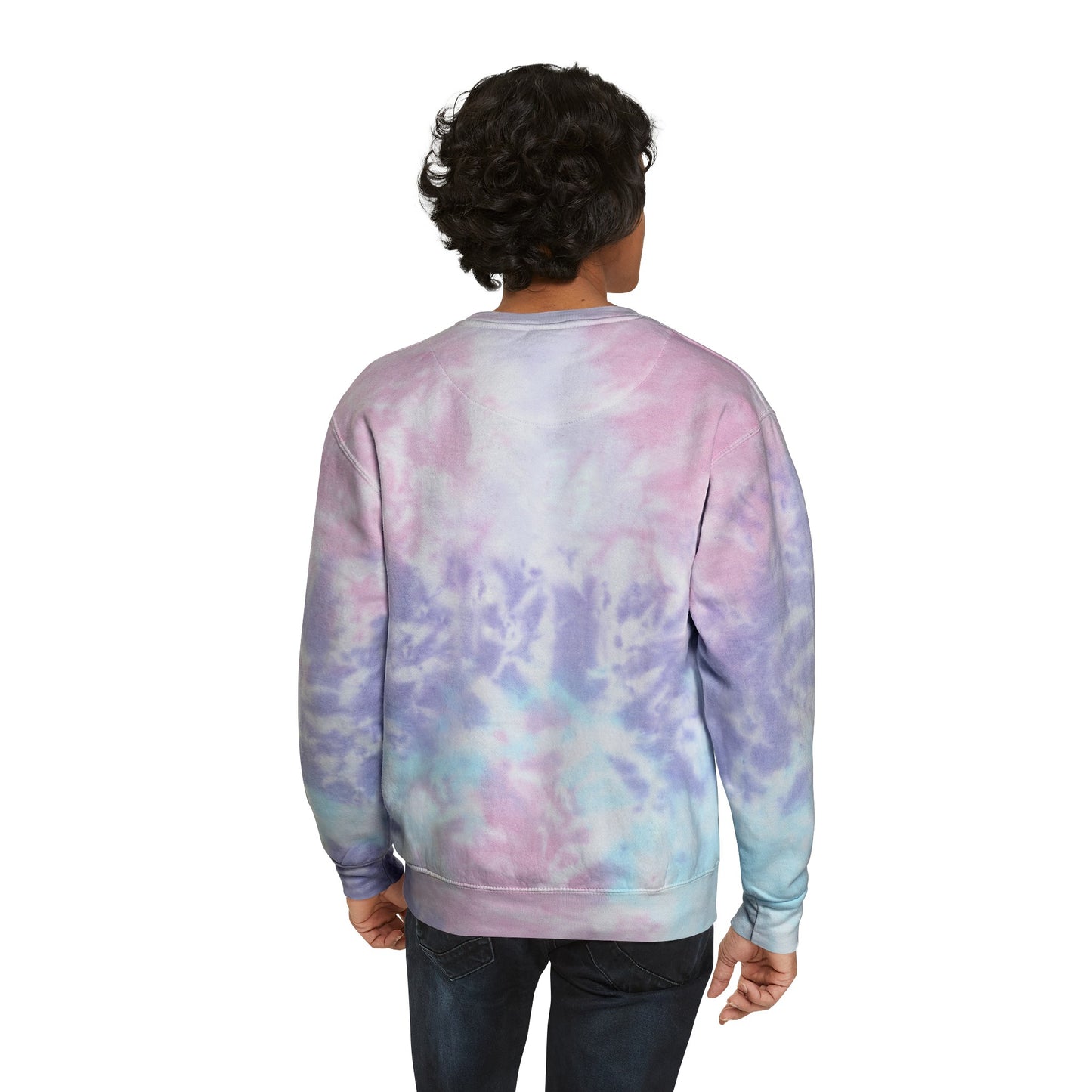 Groovy Zionist Unisex Tie-Dye Sweatshirt