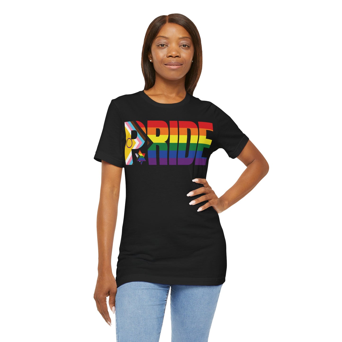 LGBTQIA PRIDE Jersey Short Sleeve Tee