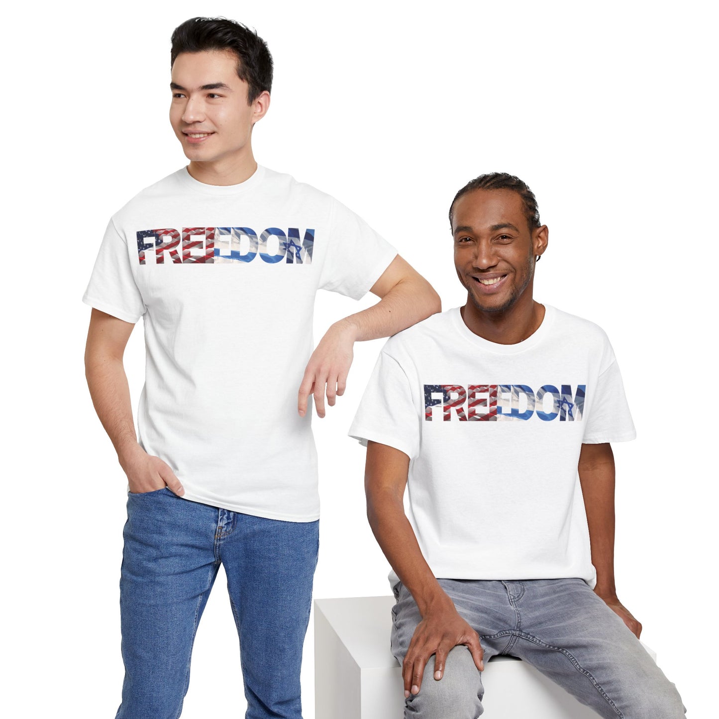 FREEDOM Unisex Heavy Cotton Tee