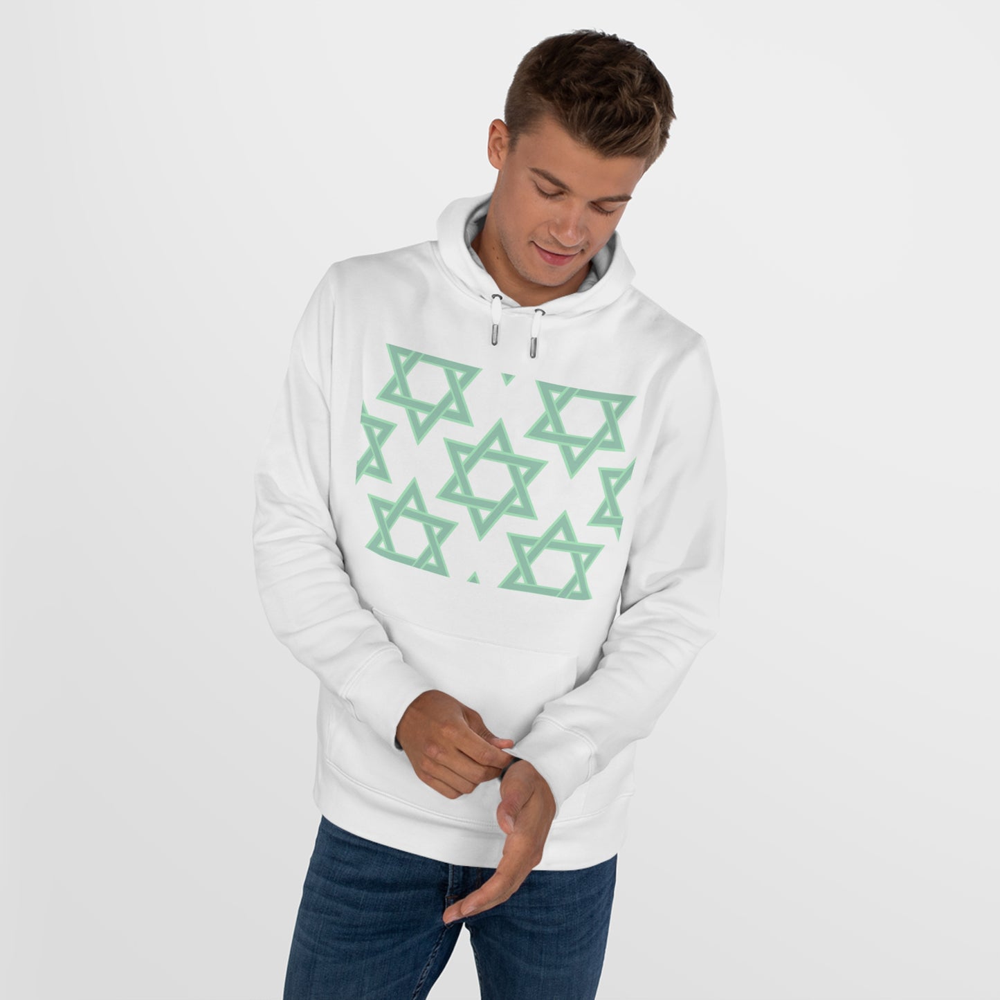 Shani Green Star Hoodie