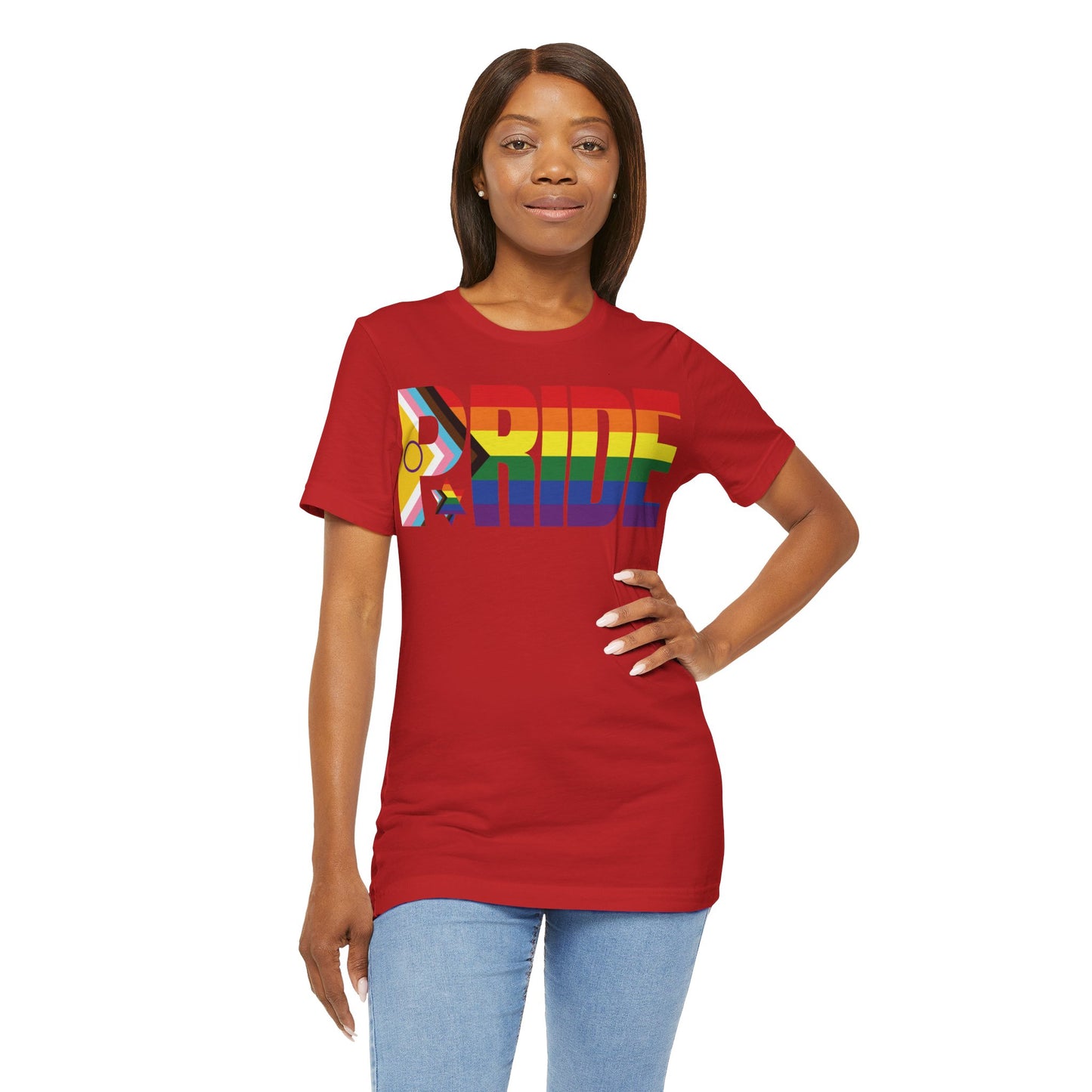 LGBTQIA PRIDE Jersey Short Sleeve Tee