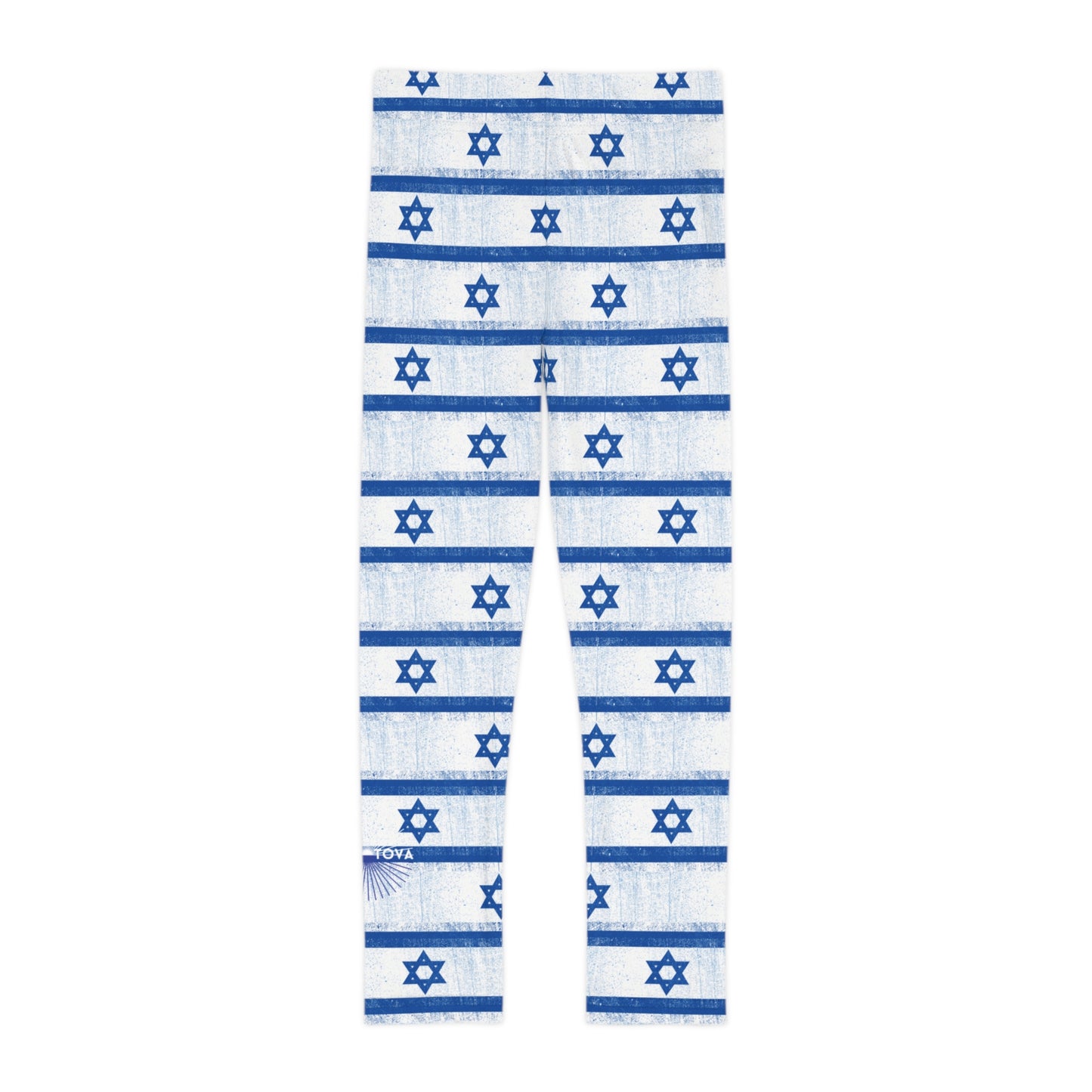 Imri Israel Flag Pattern Kids Leggings