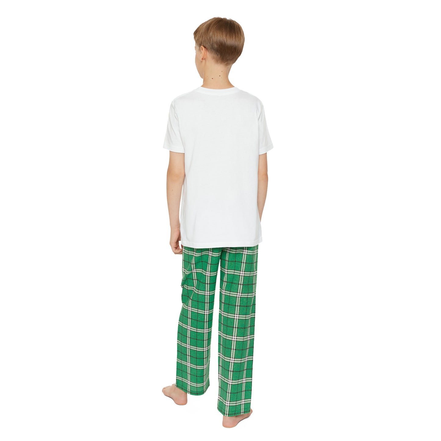 Batya Green Bat Mitzvah Pattern Youth Short Sleeve Outfit Set