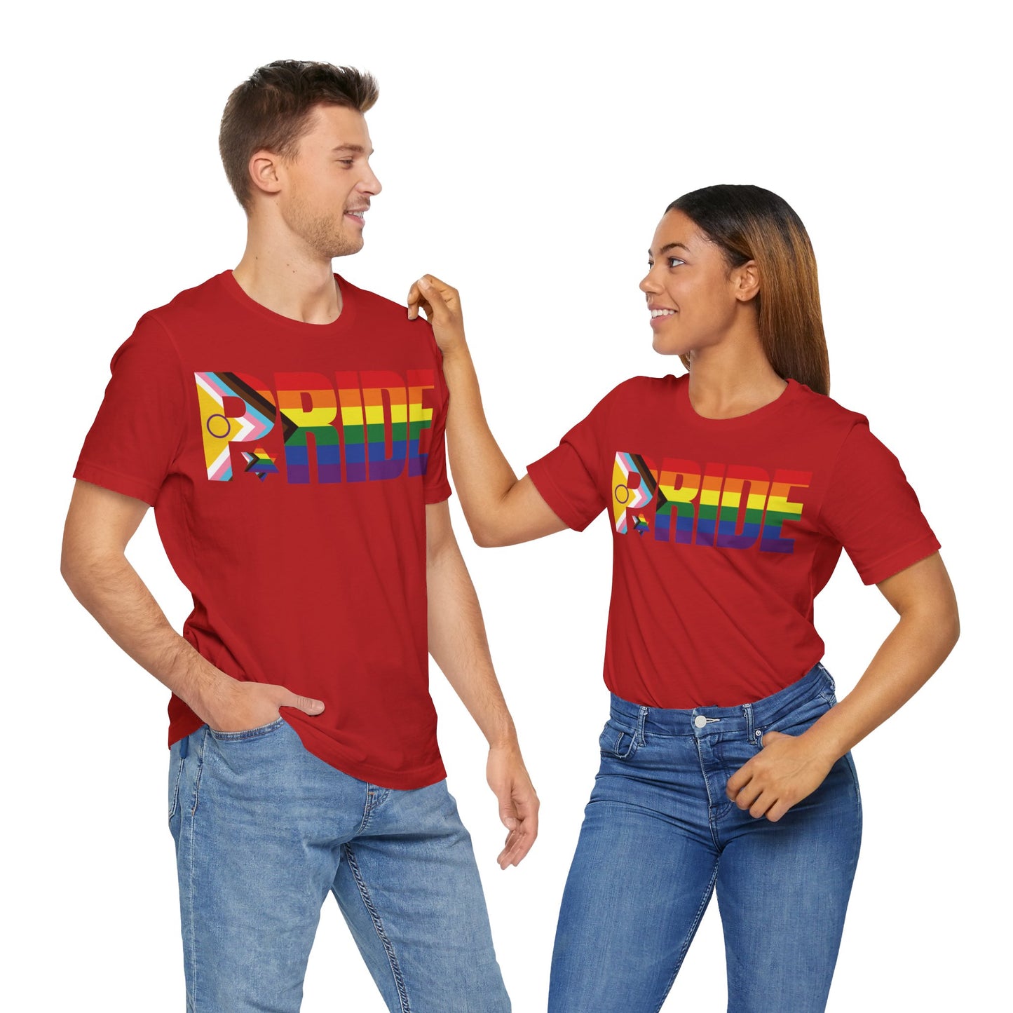 LGBTQIA PRIDE Jersey Short Sleeve Tee