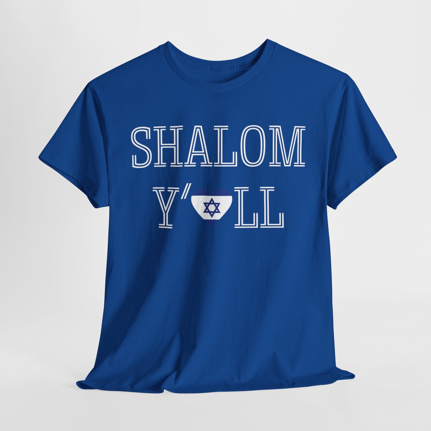 Cheryl, Shalom Y'all Unisex Heavy Cotton Tee