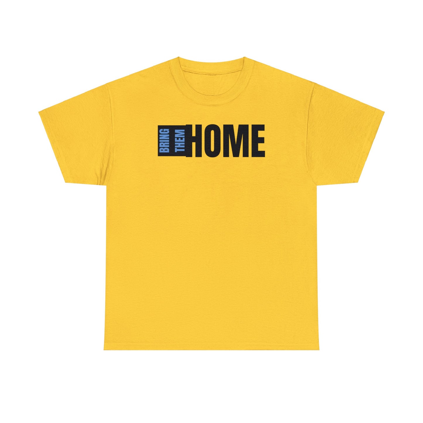 Bring Them HOME Black & Blue Unisex Heavy Cotton Tee