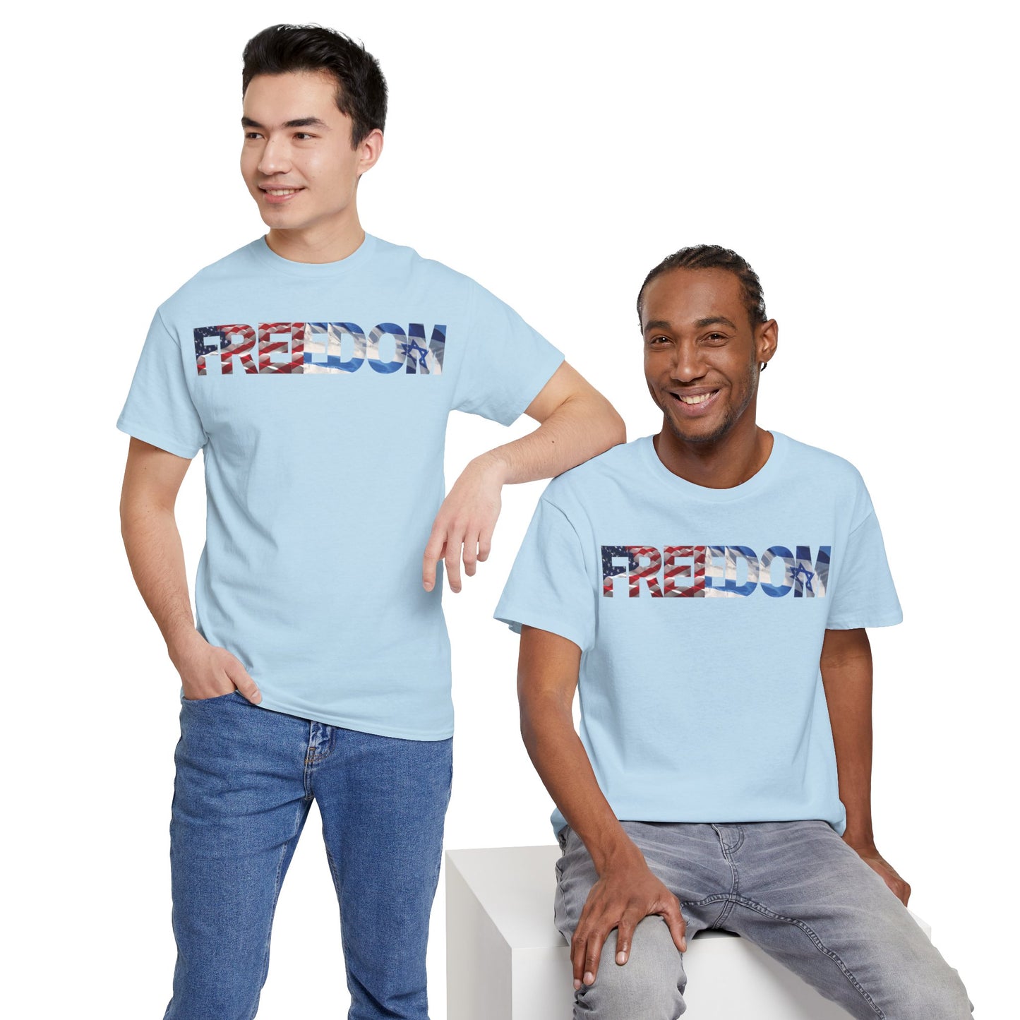 FREEDOM Unisex Heavy Cotton Tee