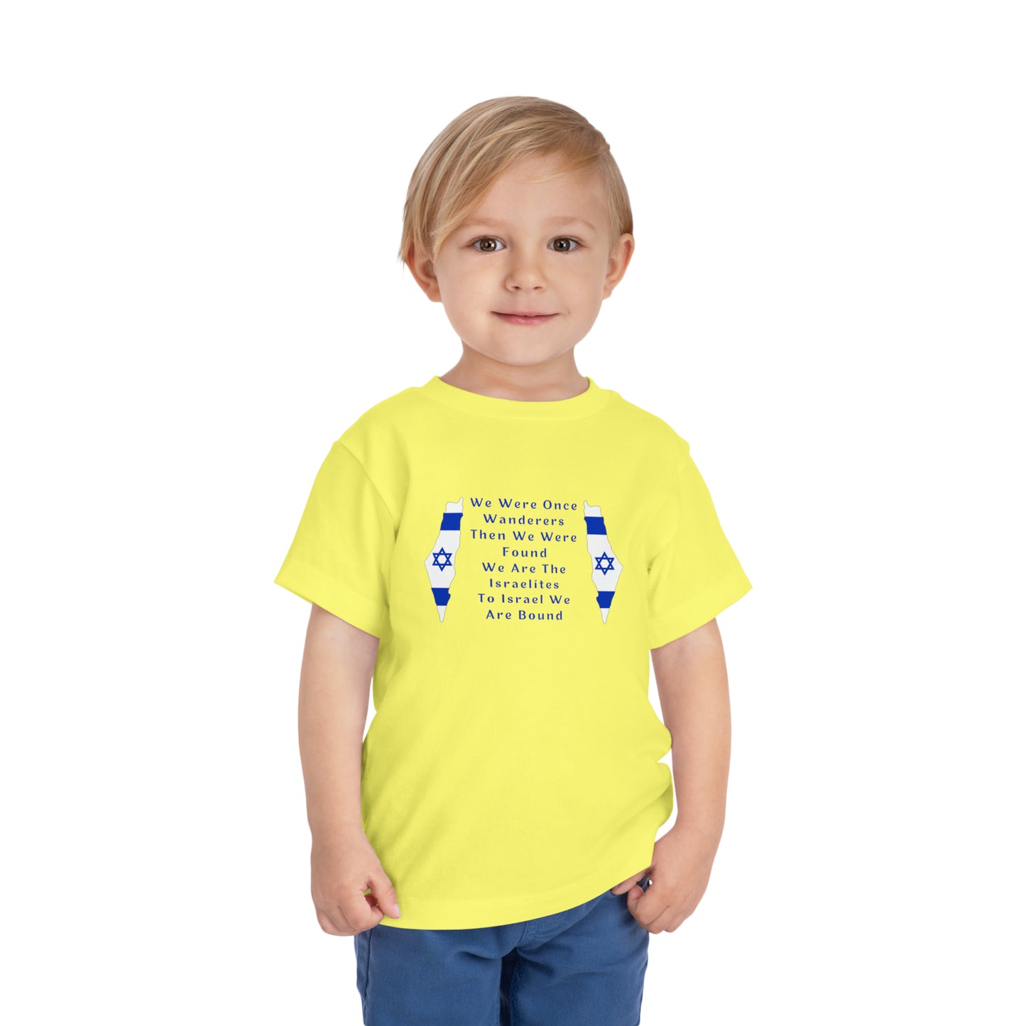 We Were Once Wanderers Israel II Toddler Short Sleeve Tee