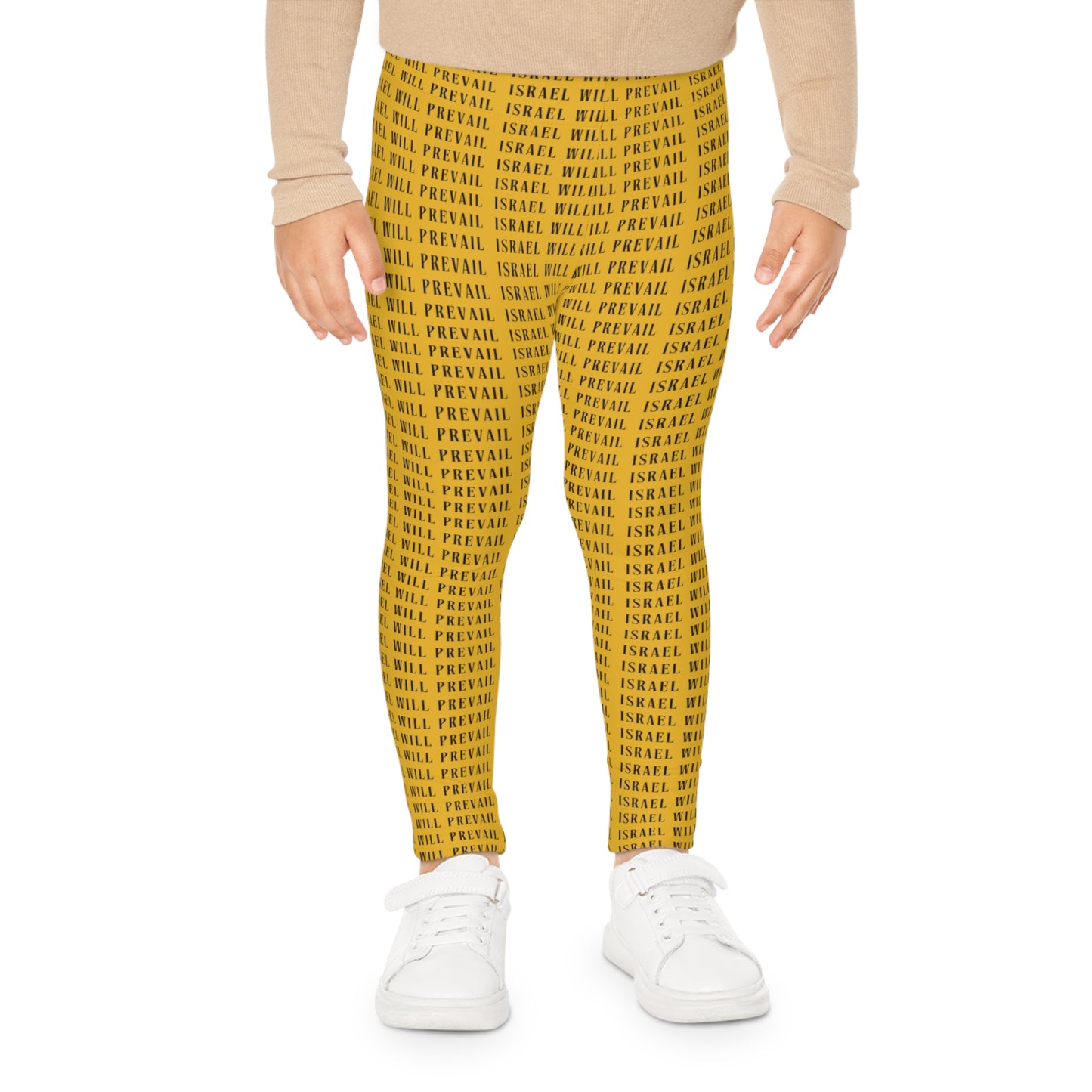 Israel Will Prevail on Yellow Kids Leggings