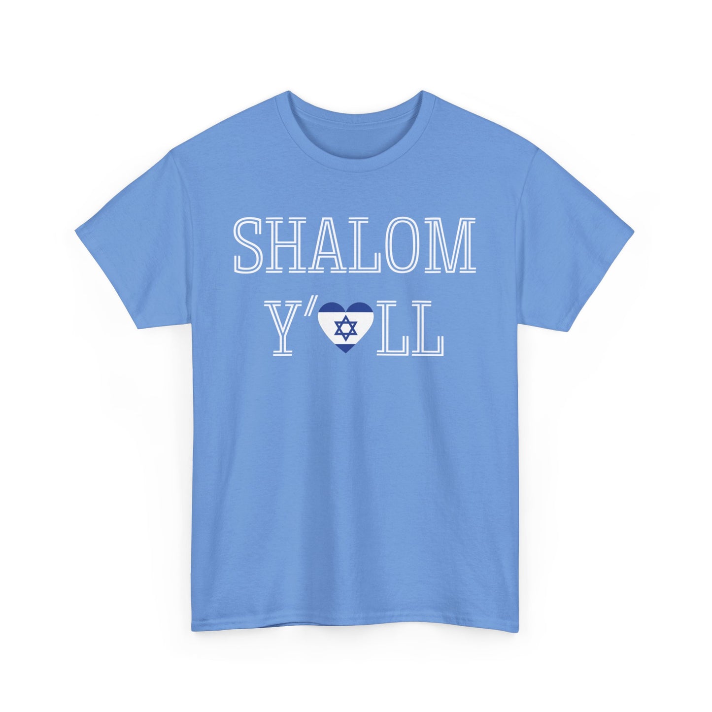 Cheryl, Shalom Y'all Unisex Heavy Cotton Tee