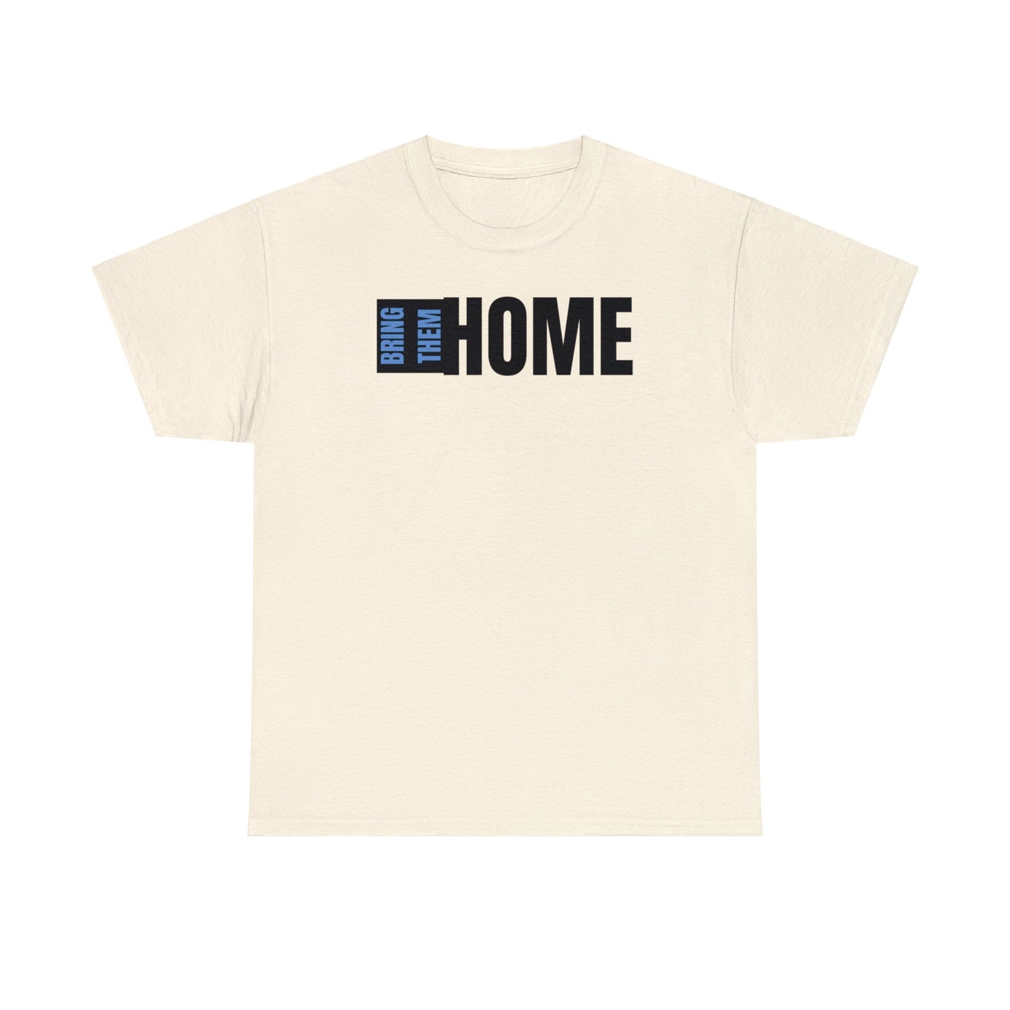 Bring Them HOME Black & Blue Unisex Heavy Cotton Tee