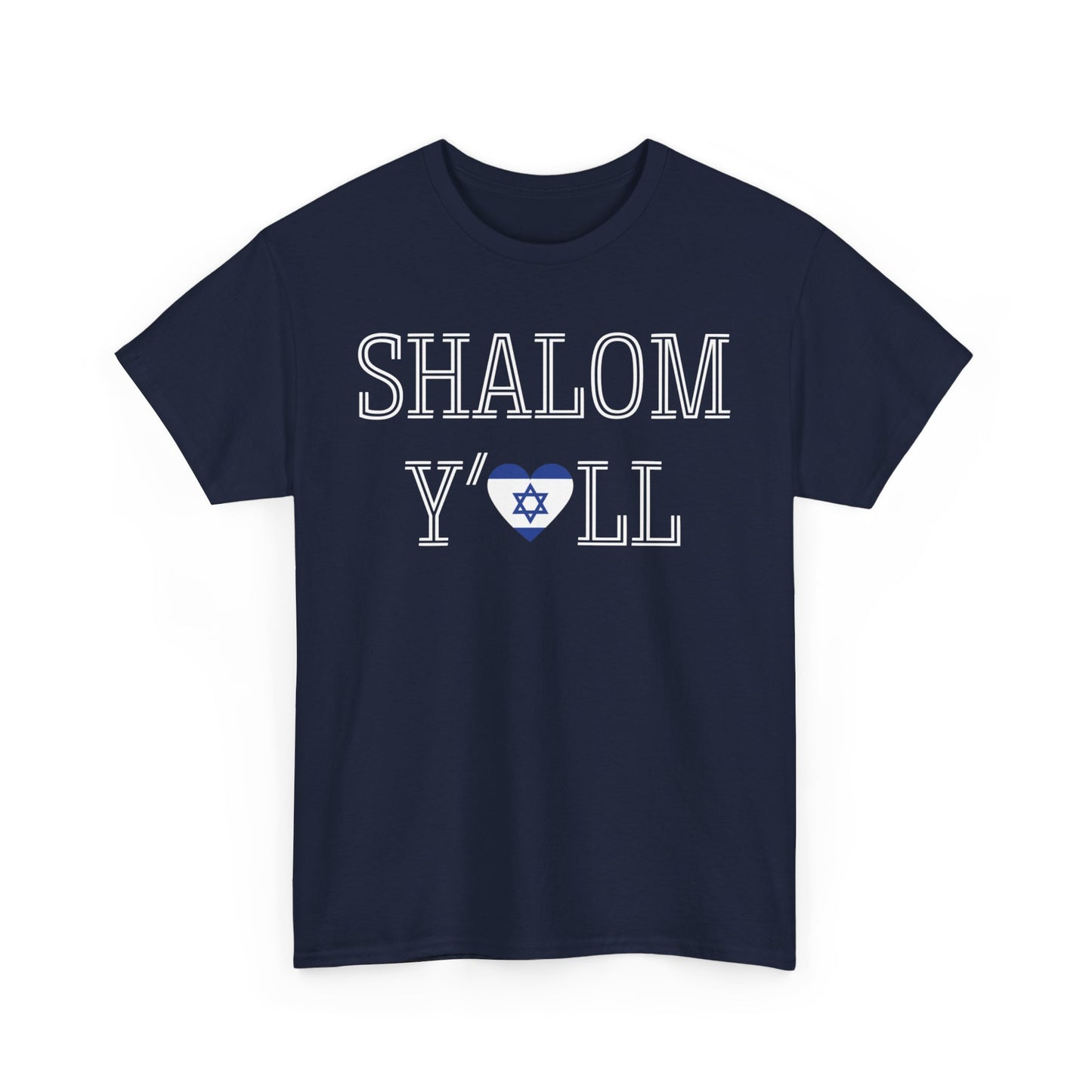 Cheryl, Shalom Y'all Unisex Heavy Cotton Tee