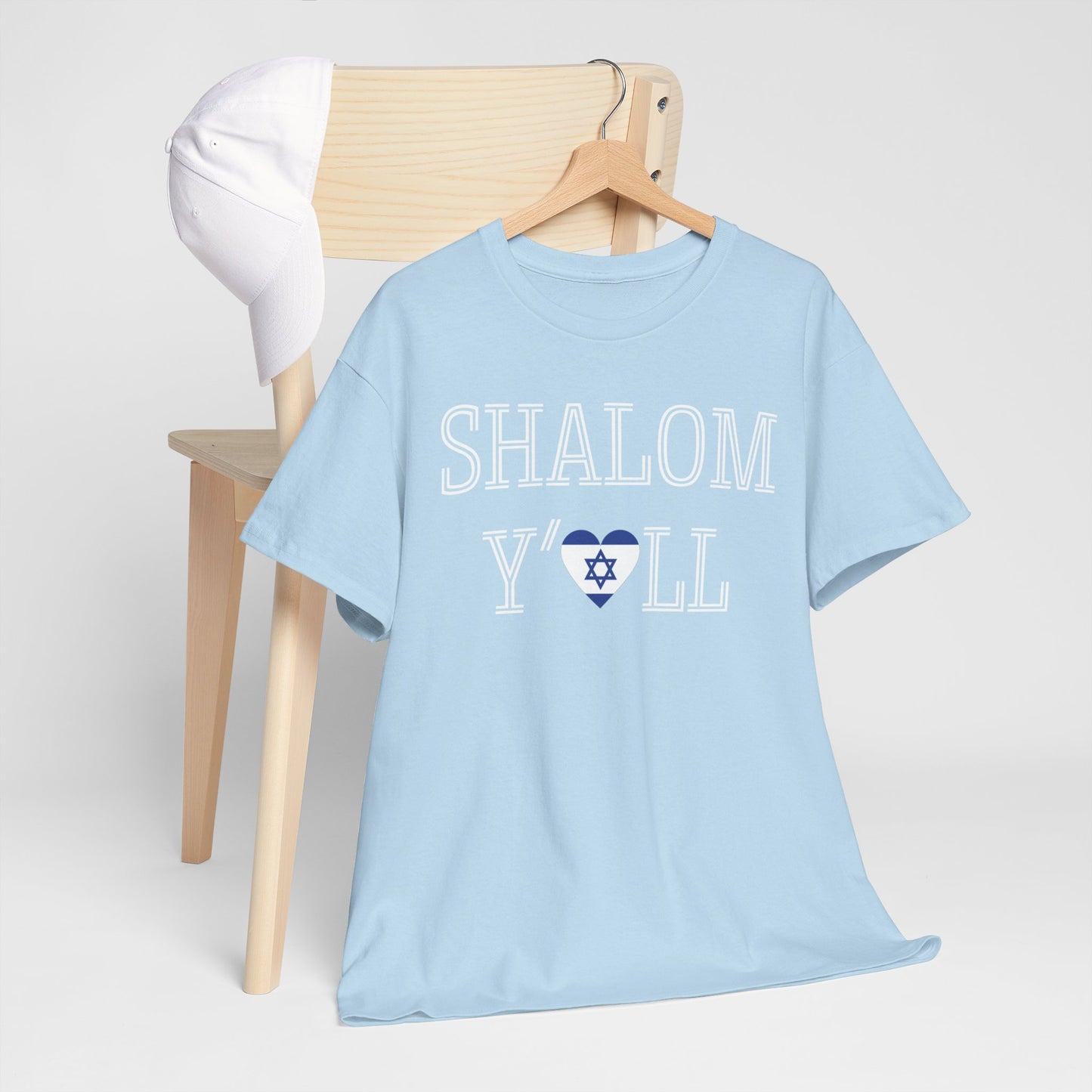 Cheryl, Shalom Y'all Unisex Heavy Cotton Tee