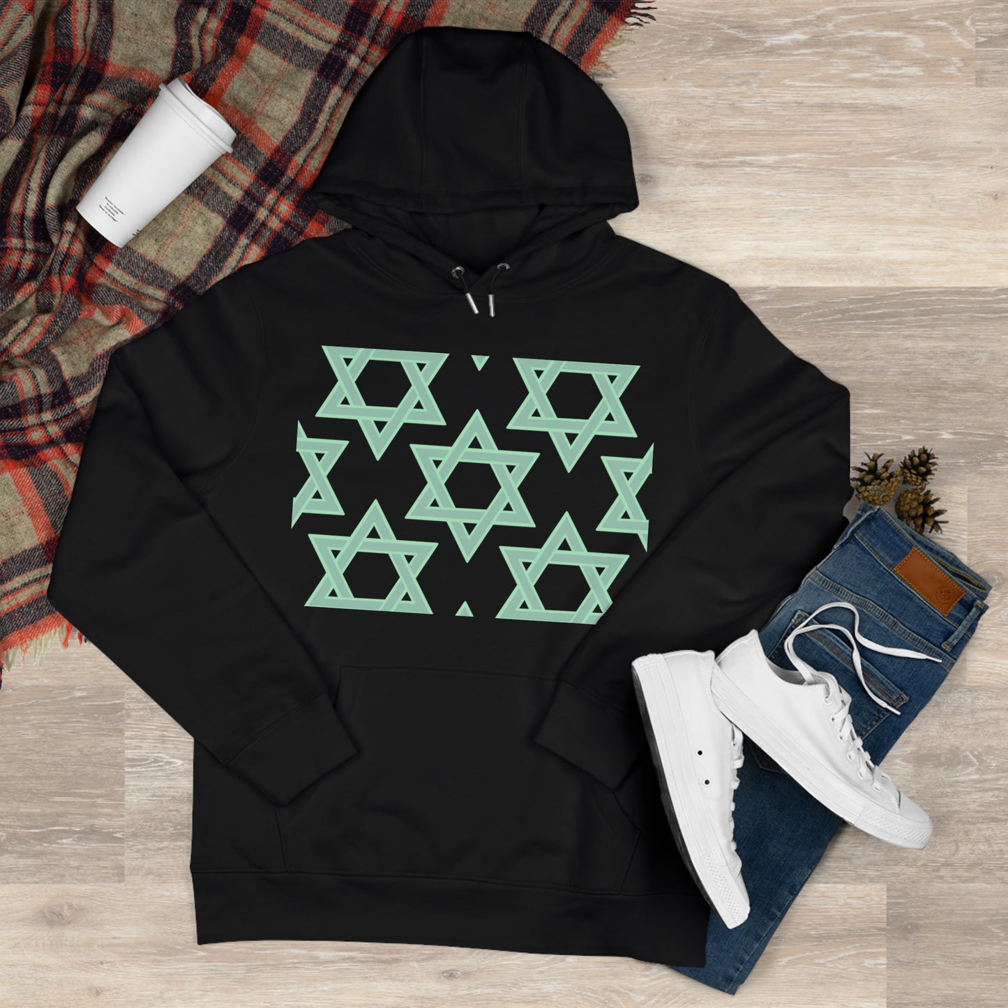 Shani Green Star Hoodie