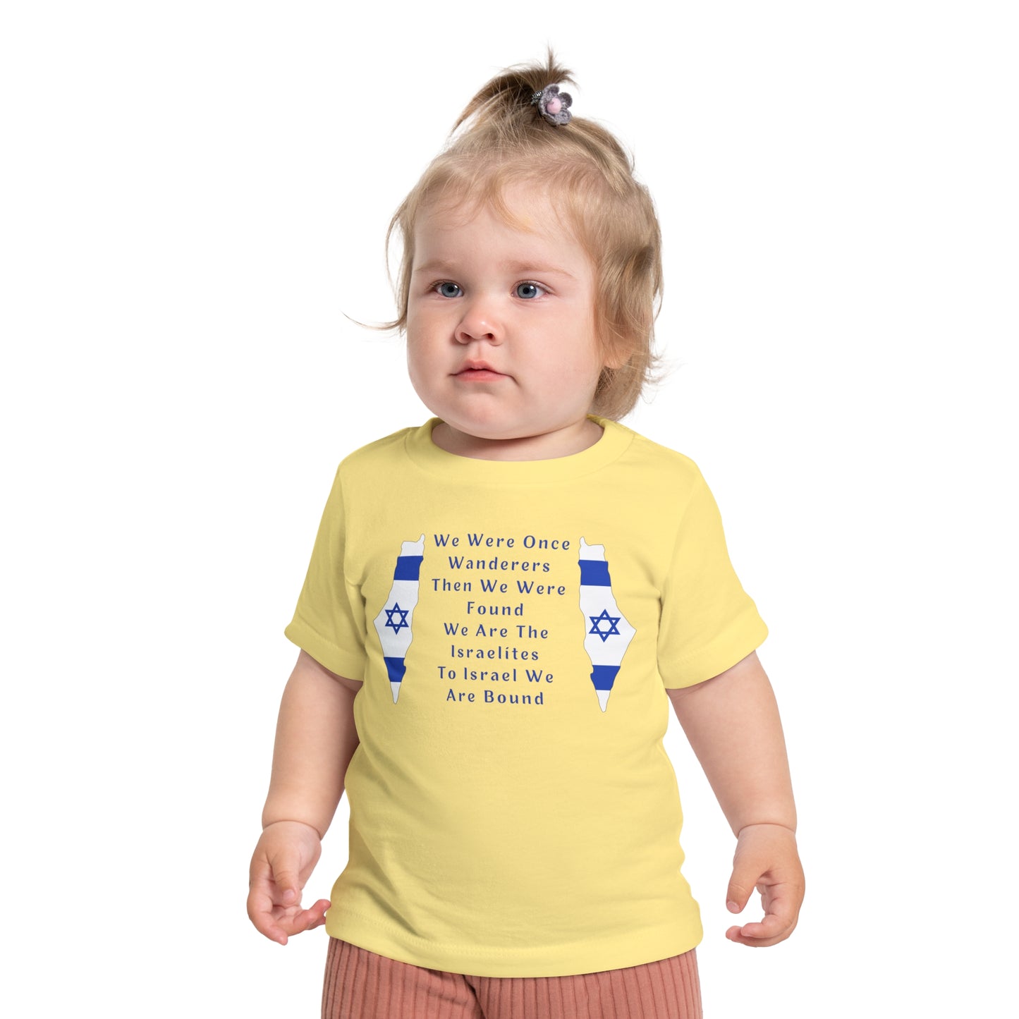 We Were Once Wanderers Israel II Baby Short Sleeve T-Shirt