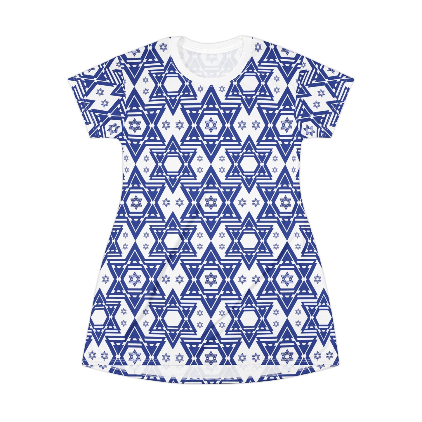 Maayan Magan David Pattern T-Shirt Dress