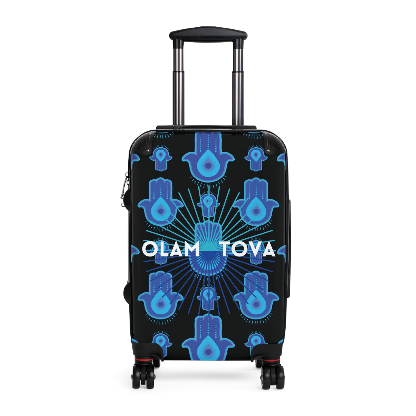 Hadassa Blue Period Hamsa Pattern of Suitcase