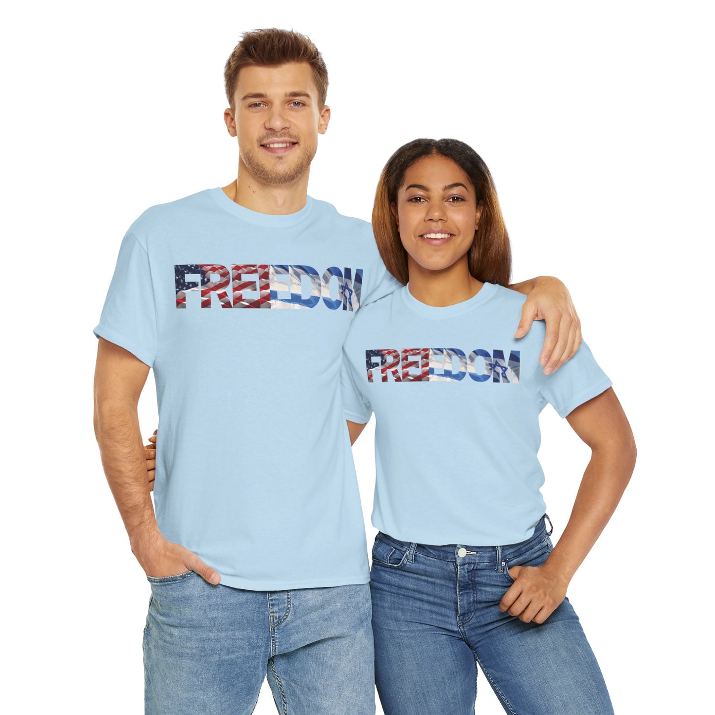 FREEDOM Unisex Heavy Cotton Tee