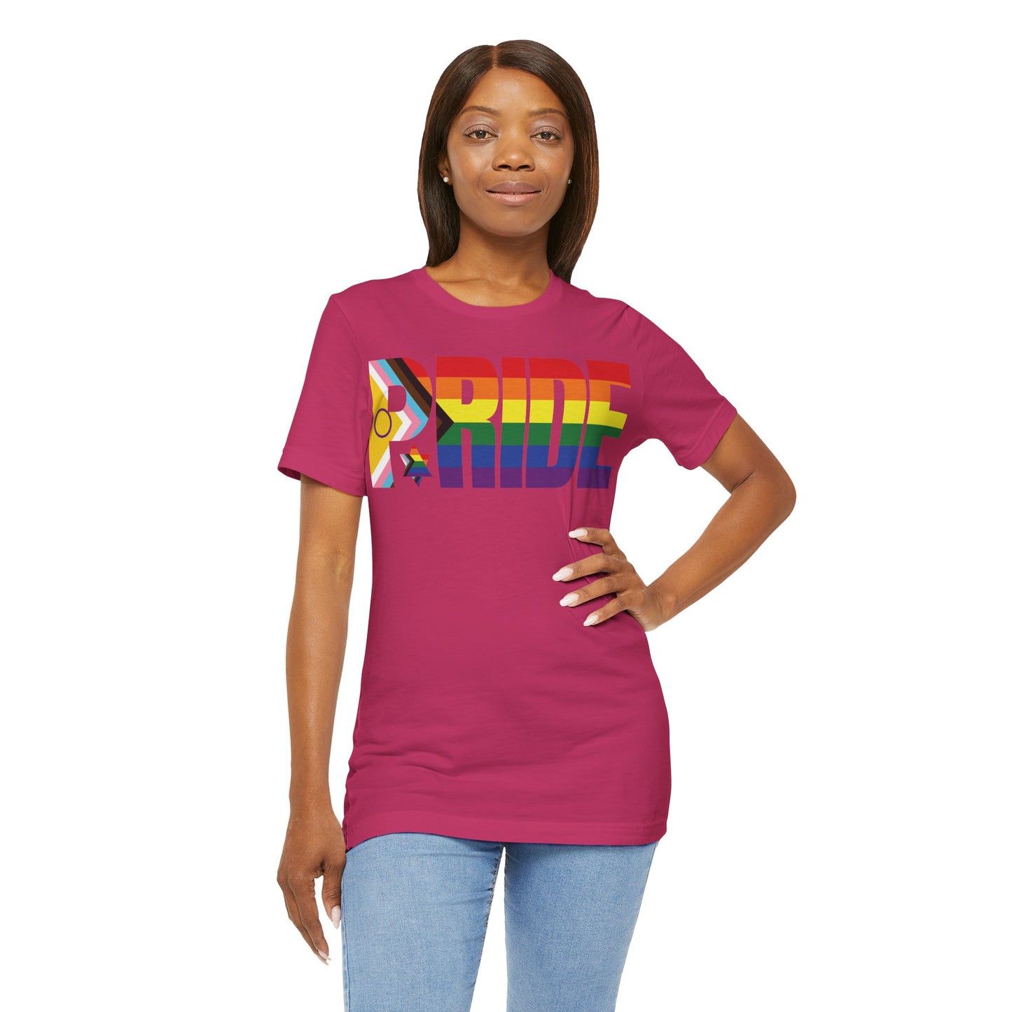 LGBTQIA PRIDE Jersey Short Sleeve Tee