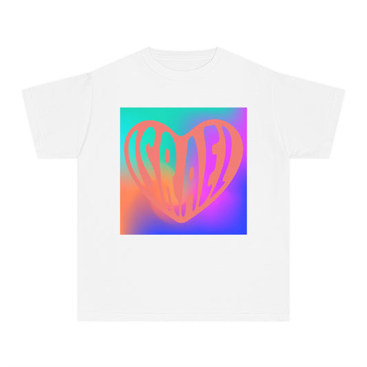 Joseph Israel Heart Rainbow Square Youth Midweight Tee