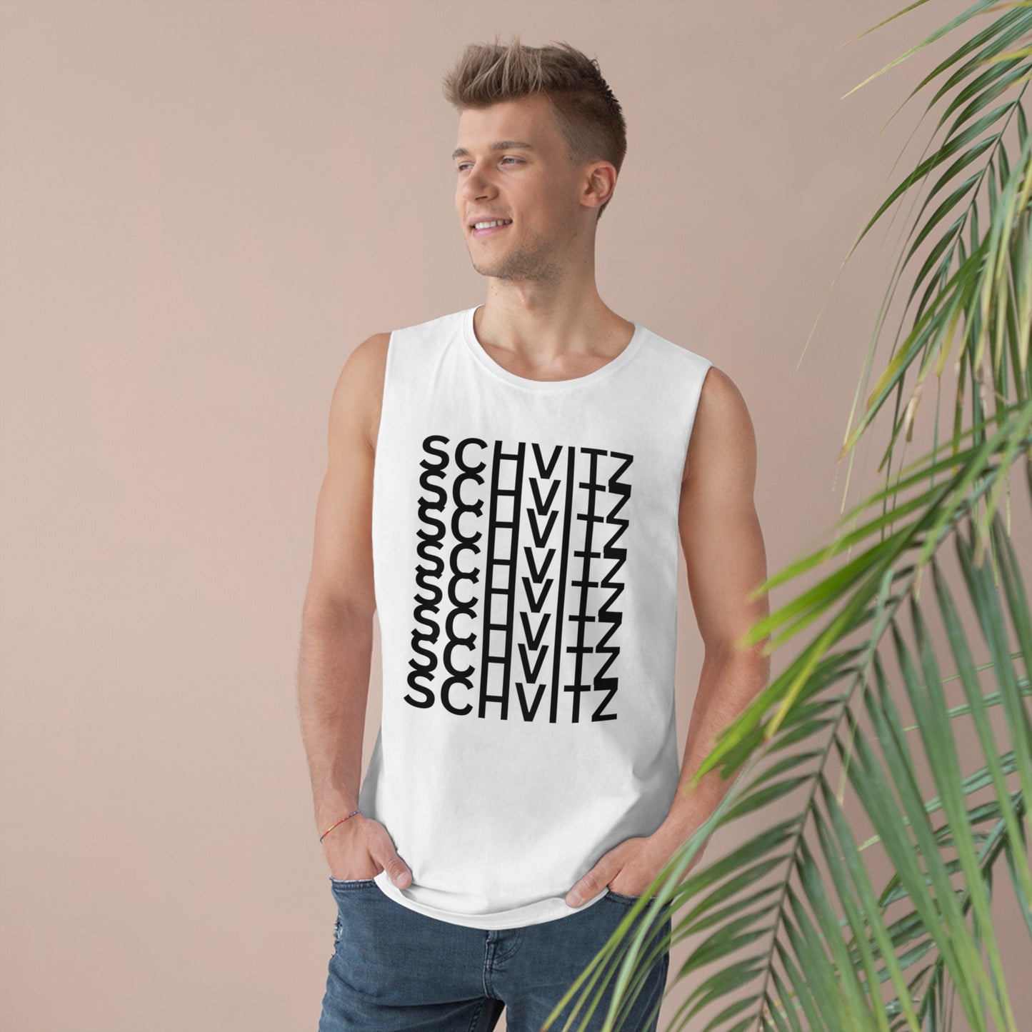 Black Multi Schvitz Unisex Barnard Tank