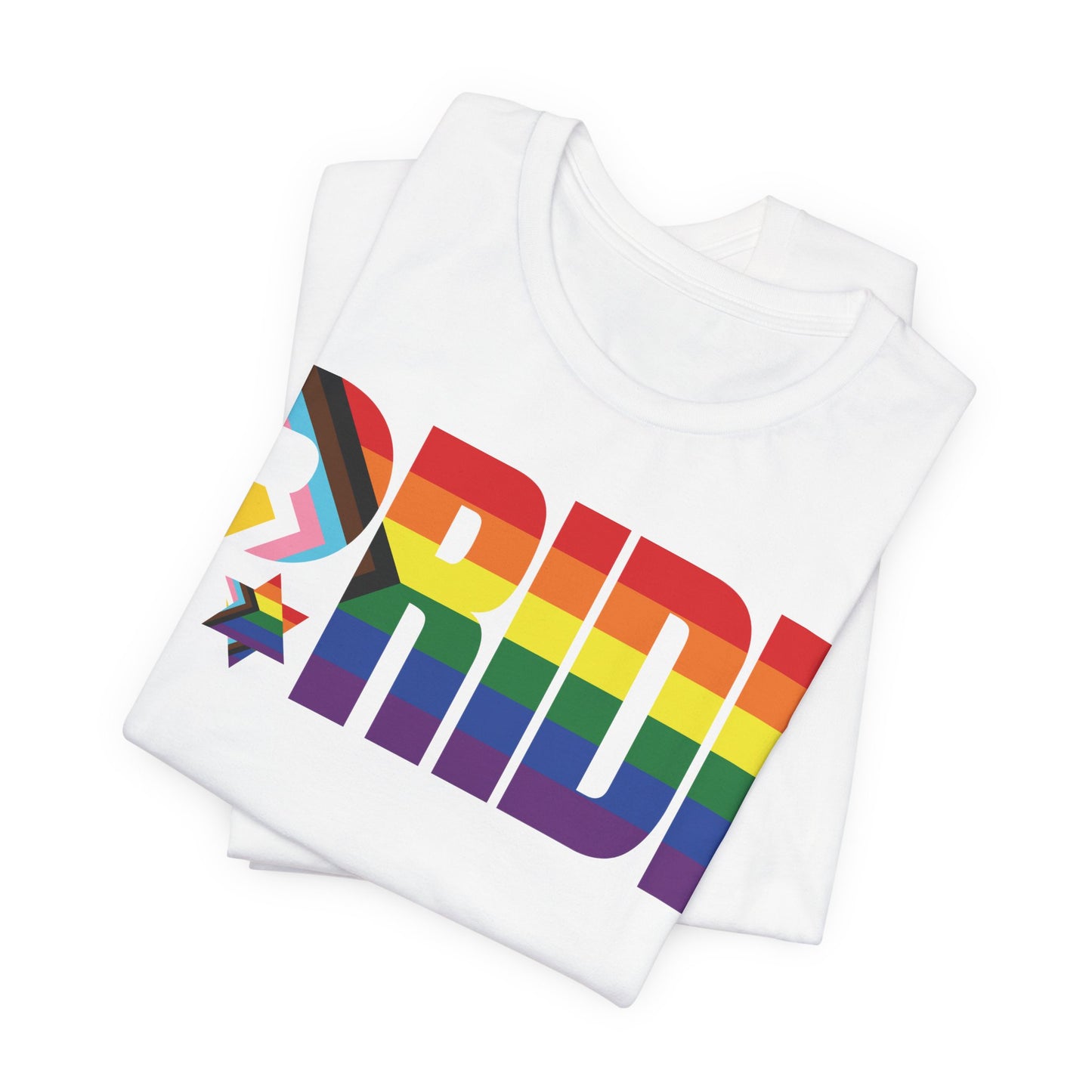 LGBTQIA PRIDE Jersey Short Sleeve Tee