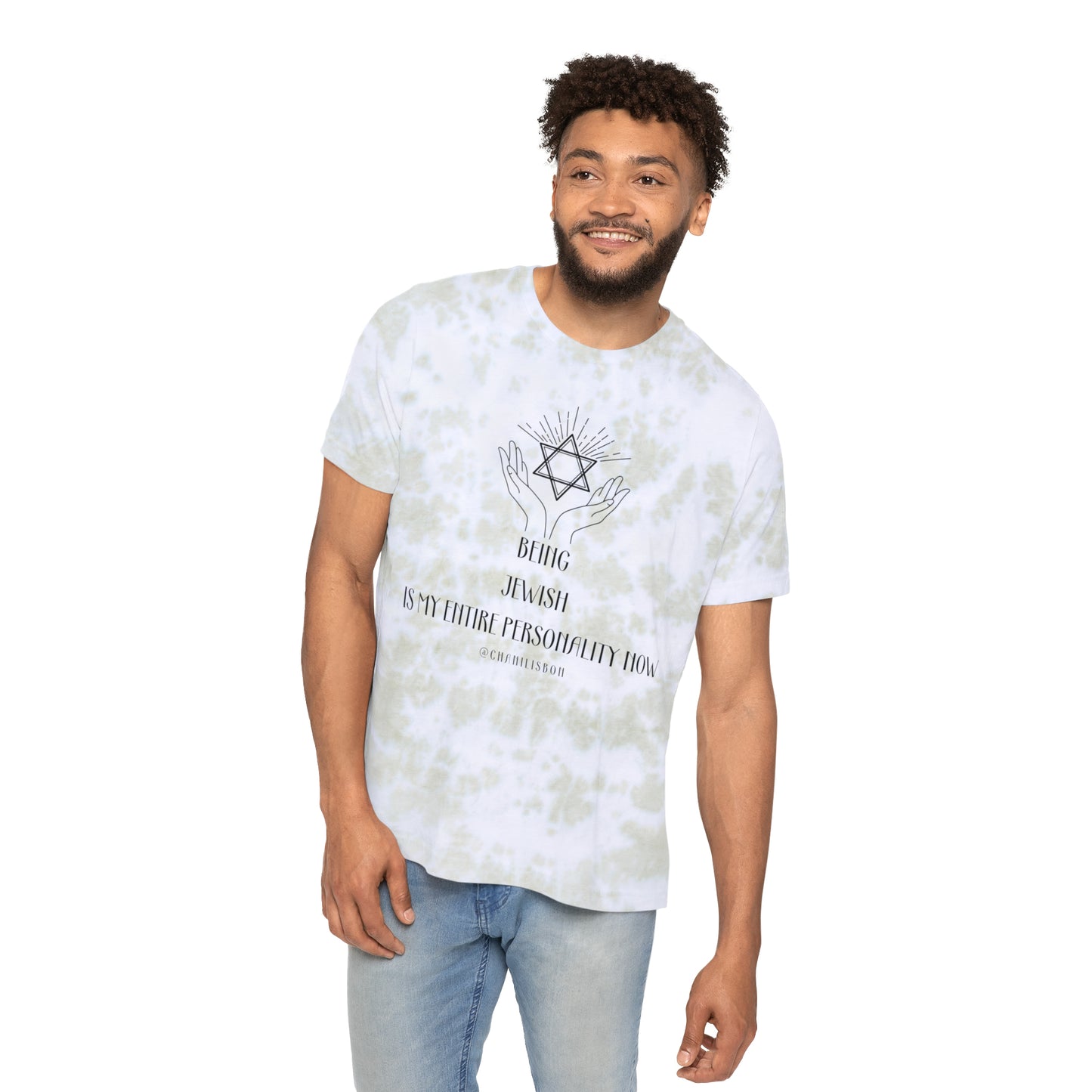 Chani Libson Jewish Personality Quote Design A Unisex FWD Fashion Tie-Dyed T-Shirt