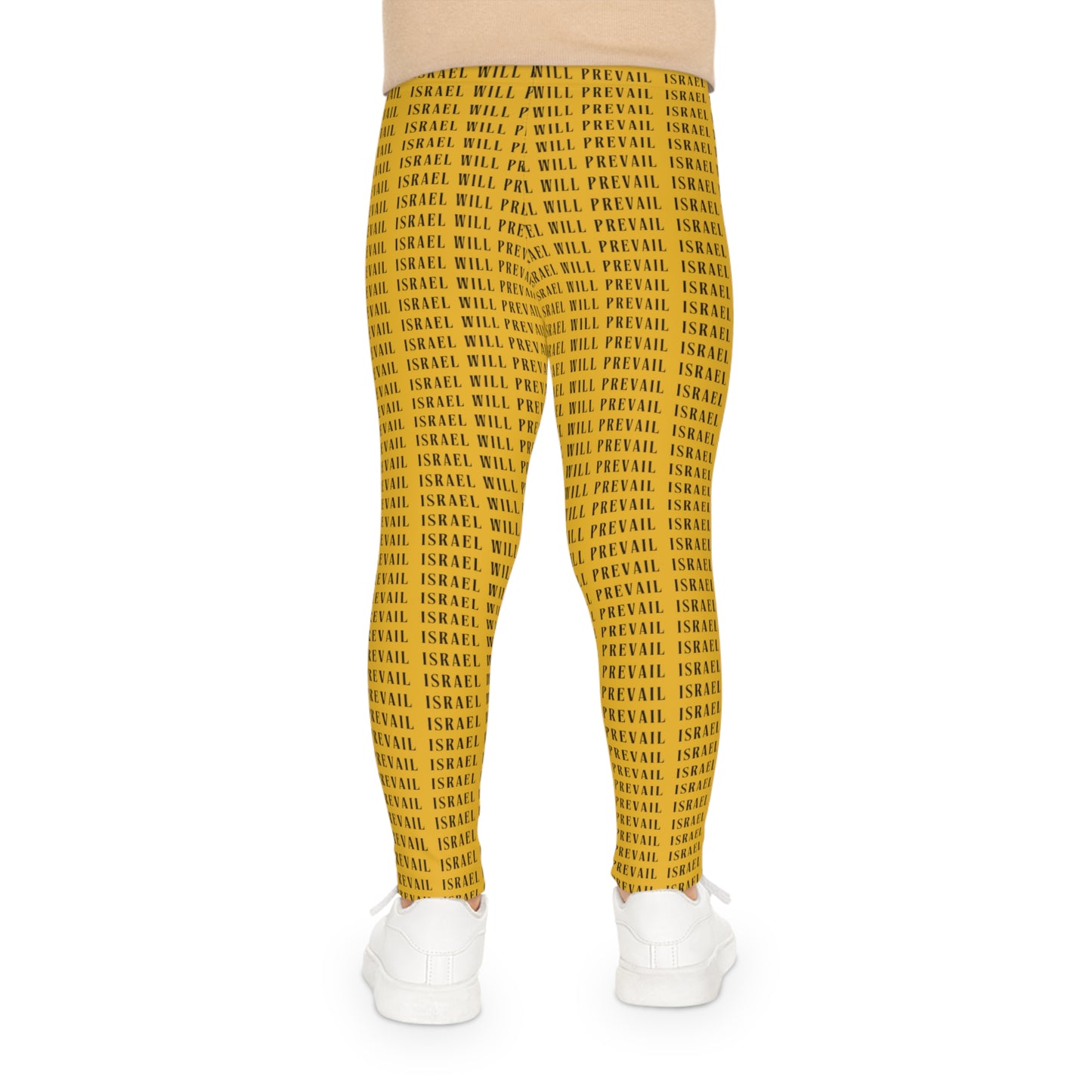 Israel Will Prevail on Yellow Kids Leggings