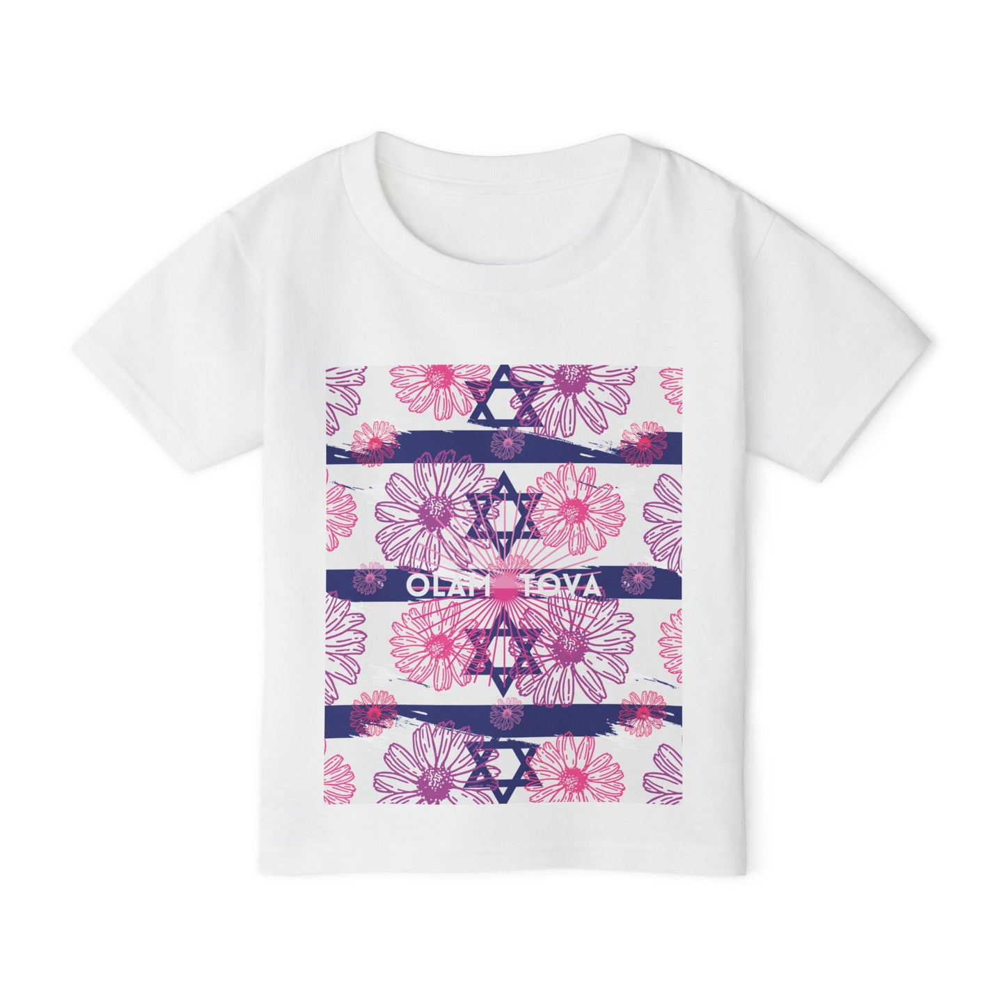 Israel Flower Summer Swim Heavy Cotton™ Toddler T-shirt