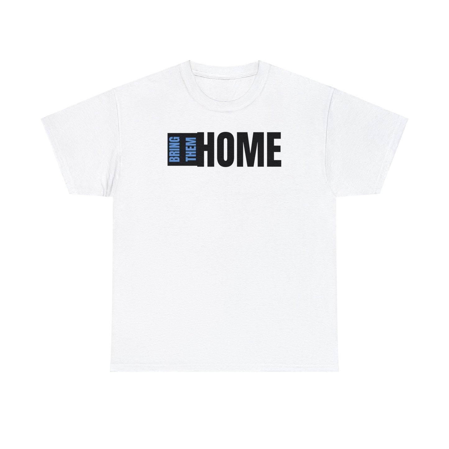 Bring Them HOME Black & Blue Unisex Heavy Cotton Tee