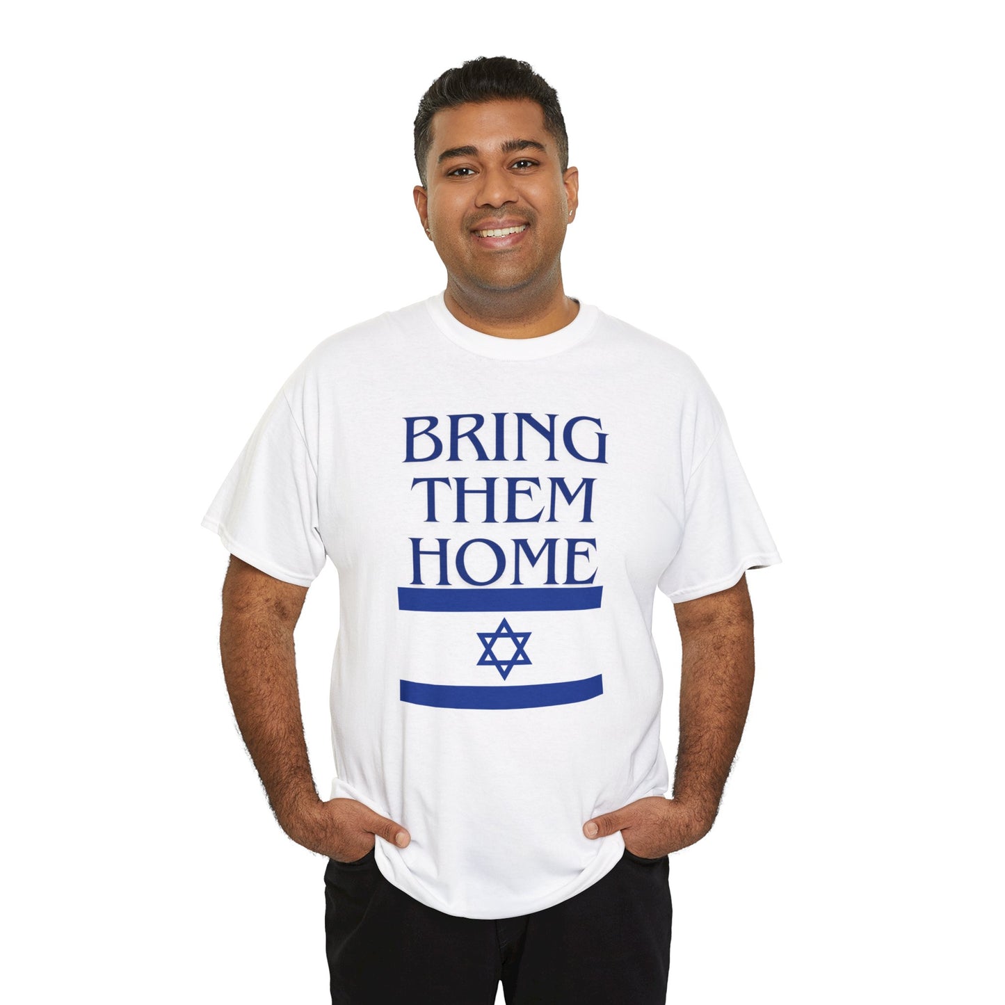 Bring Them Home Blue Unisex Heavy Cotton Tee