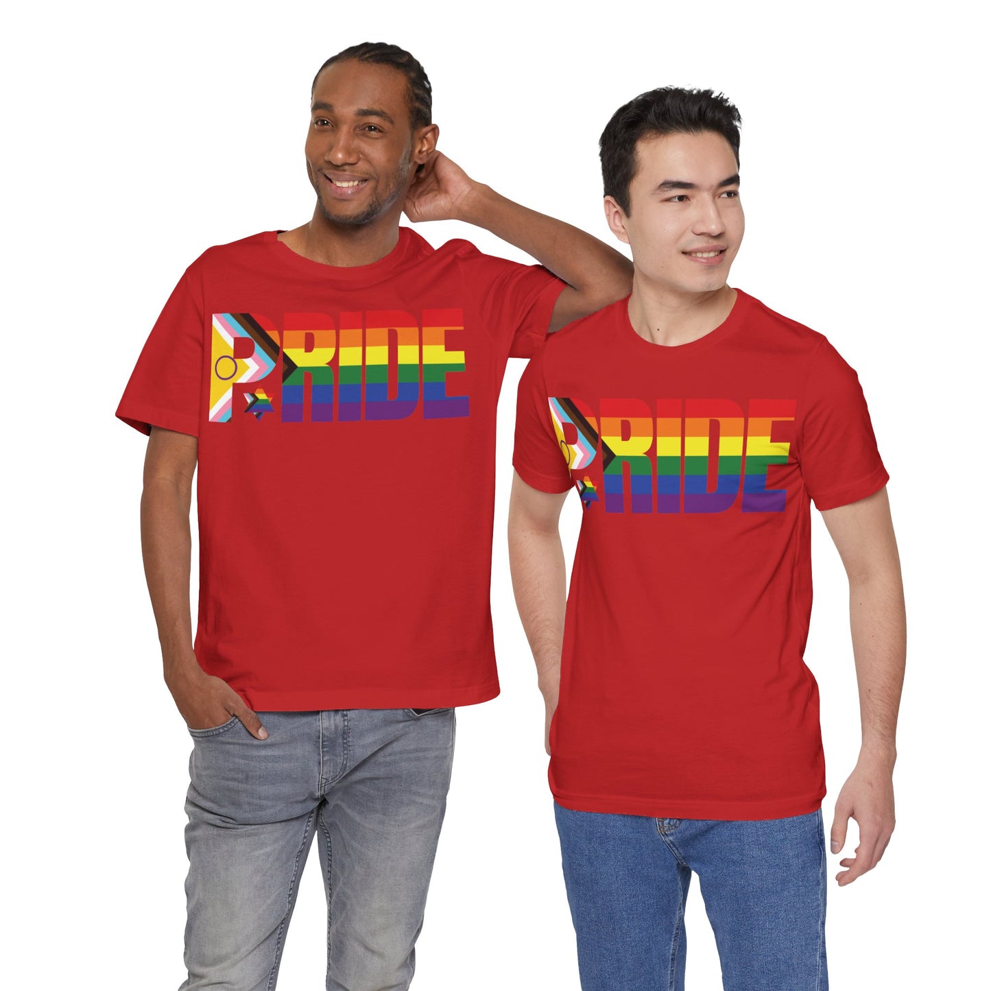 LGBTQIA PRIDE Jersey Short Sleeve Tee